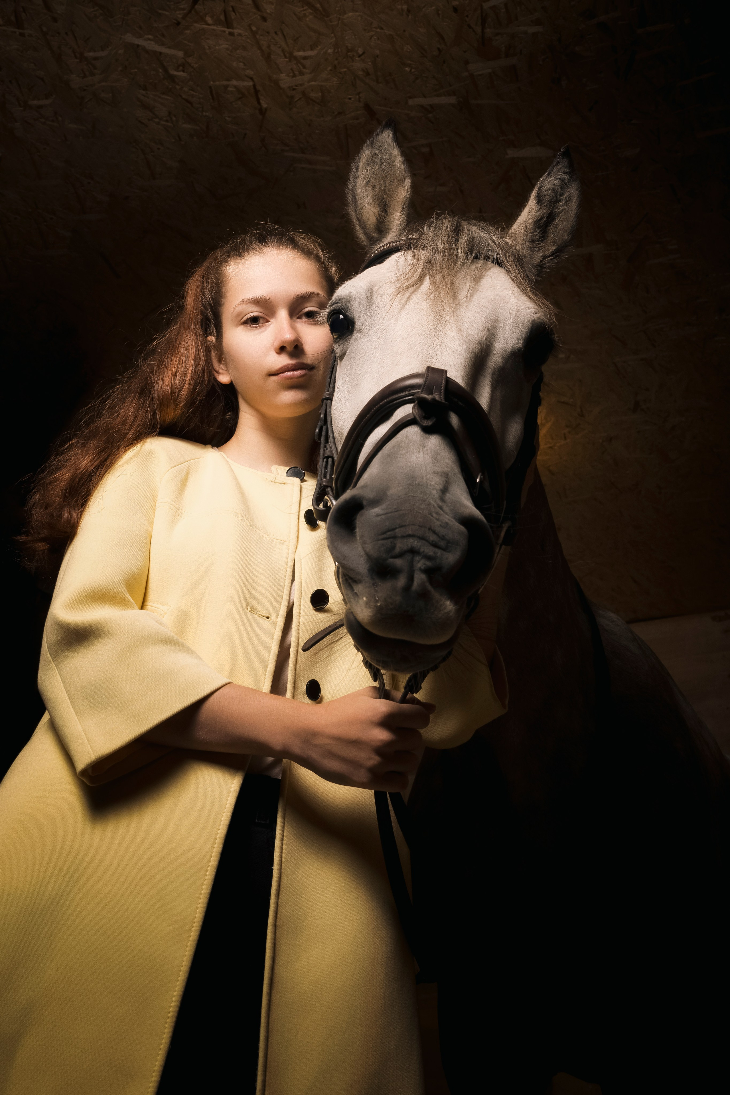 Лиза, фотосессия с лошадьми. Фотограф в Туле — Борисов Николай
