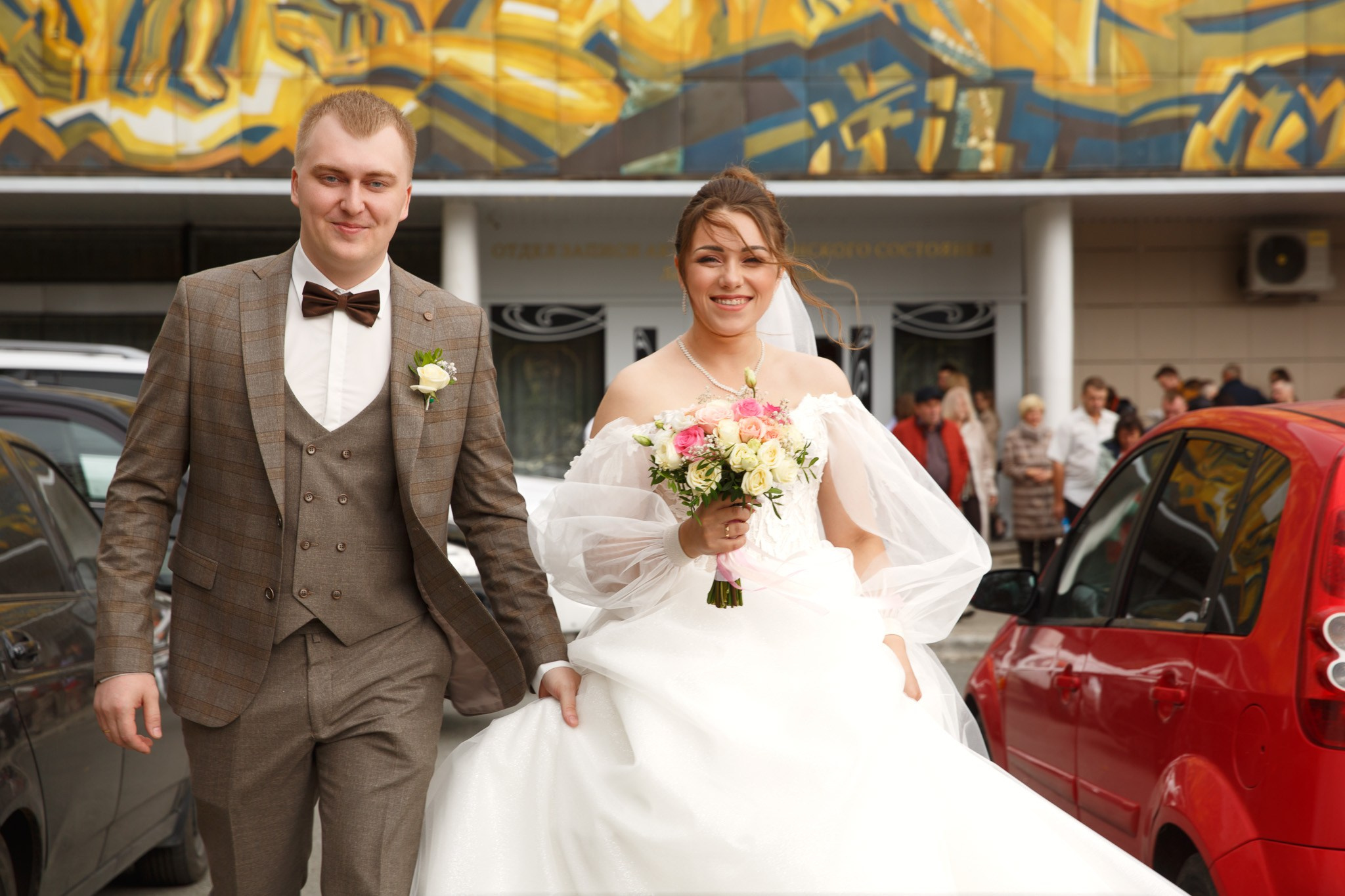 Портрет молодоженов. Свадьба Алексея и Аниты. Свадебный фотограф в Екатеринбурге Евгений Карась