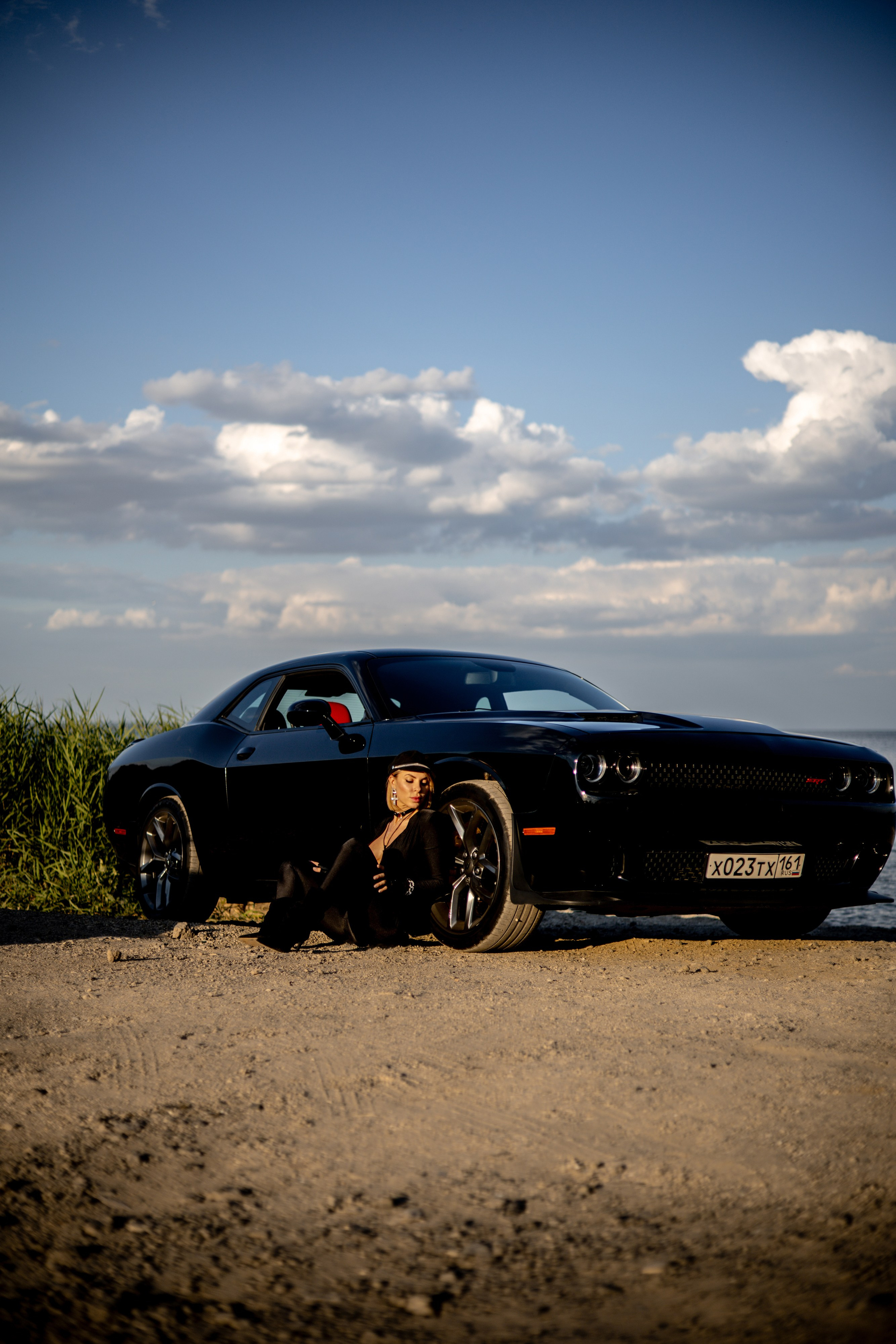 Съемки на улице. Анна Злищева