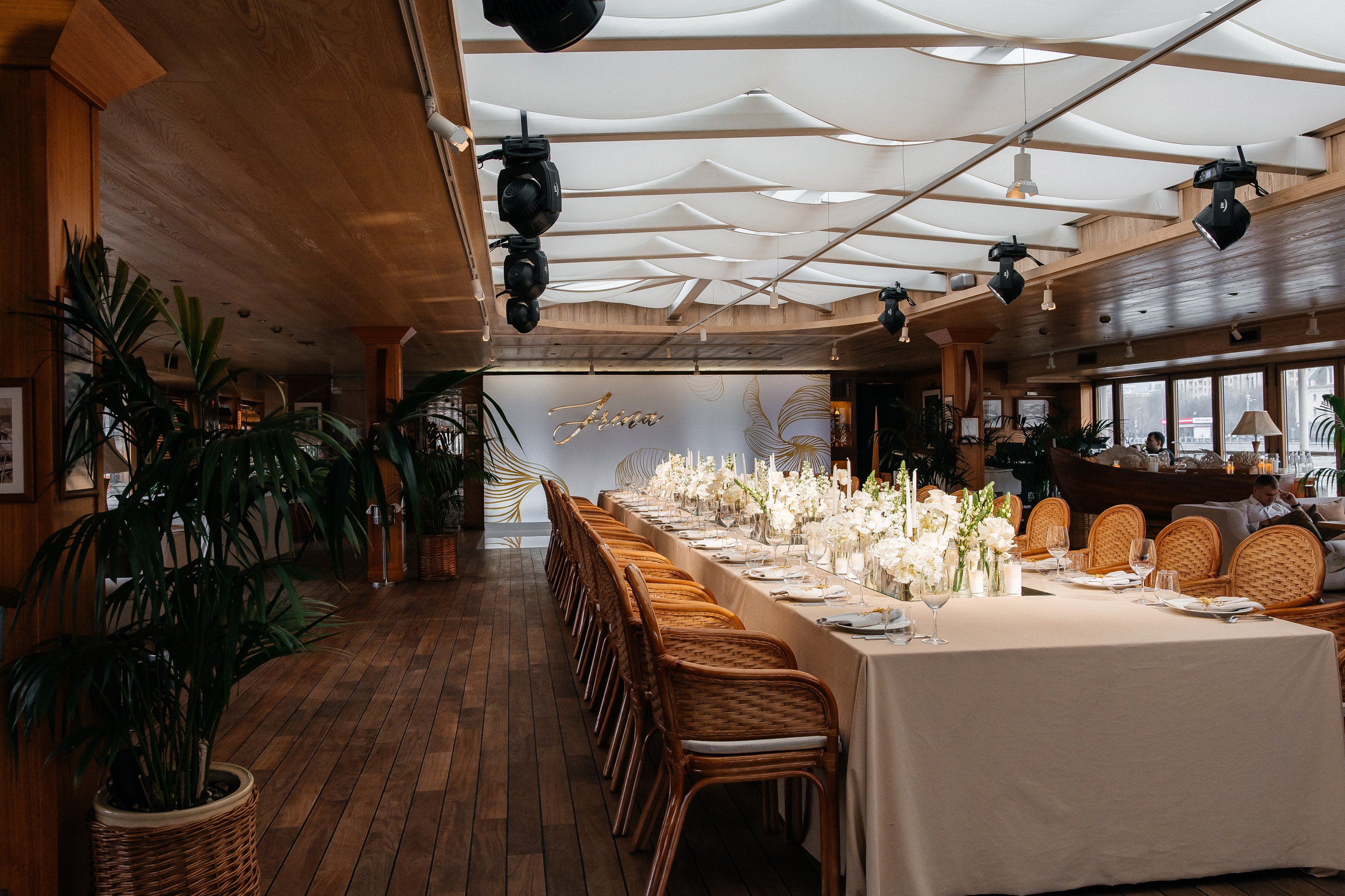 День рождения в ресторане Чайка. Фотограф в Москве Дмитрий Жарков