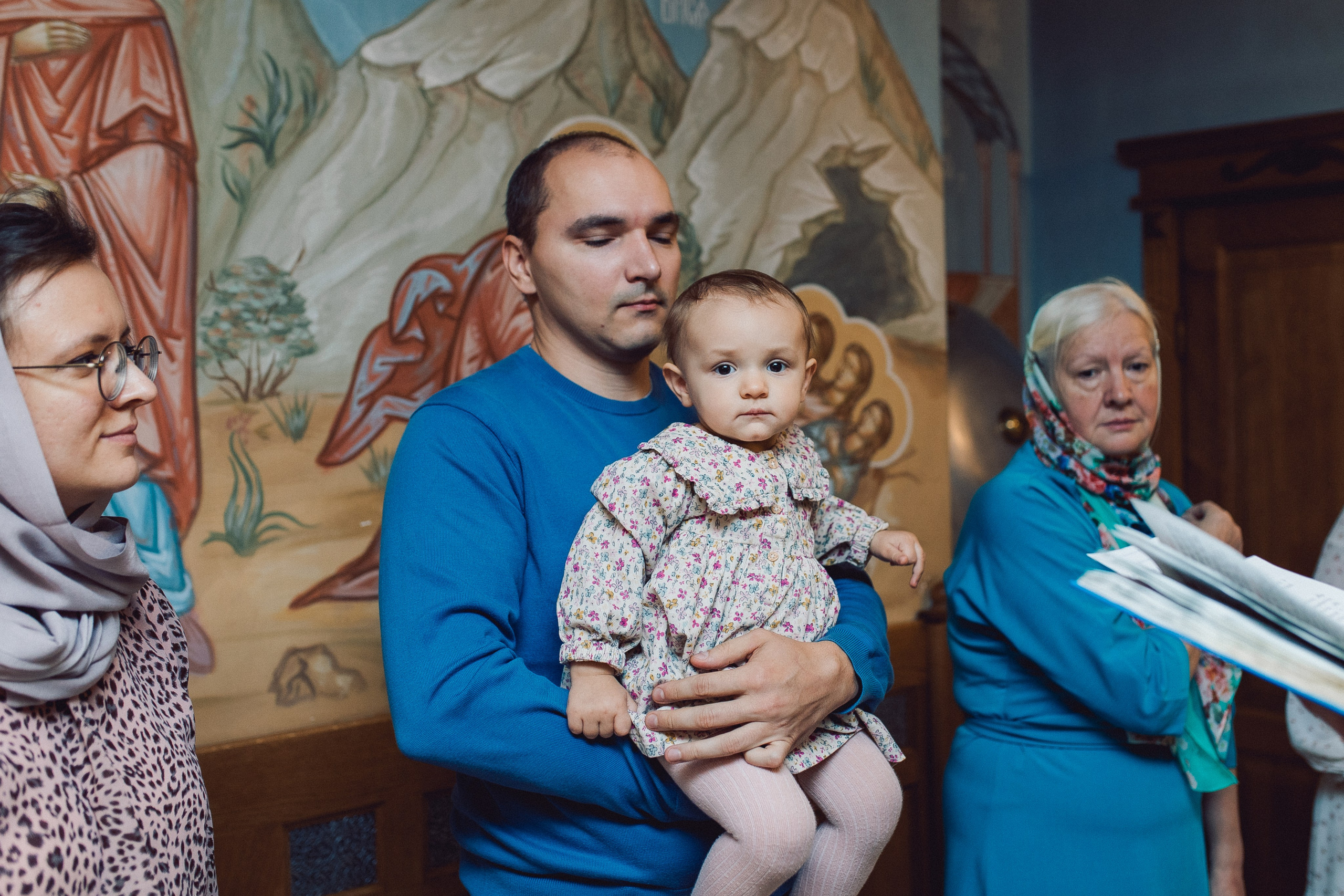 Крещение в Троицком соборе