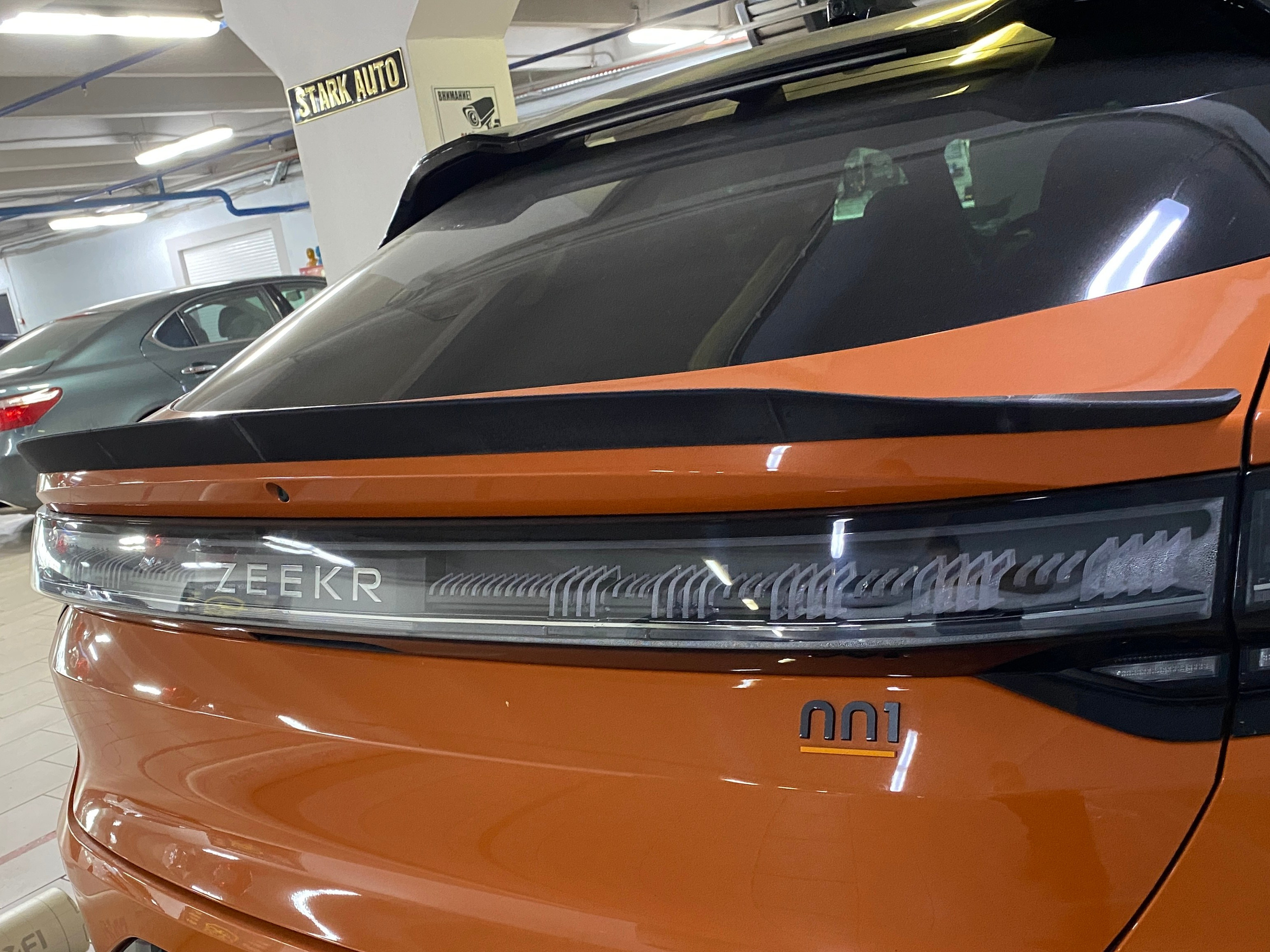 Вторая редакция спойлера для ZEEKR 001. Заур Халилов | Тюнинг и дизайн автомобилей