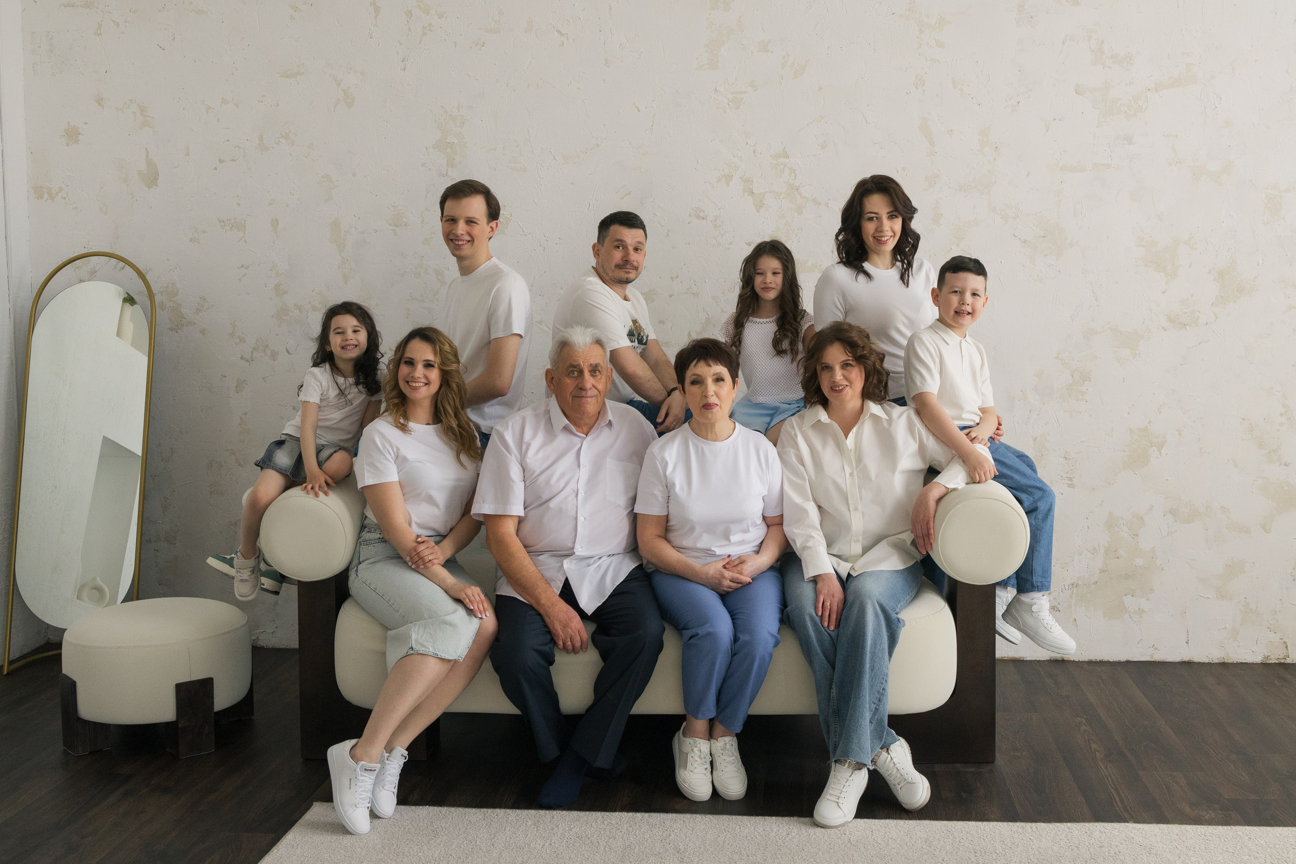 Несколько поколений. Портретный фотограф СПб, женский фотограф, минимализм и эстетика