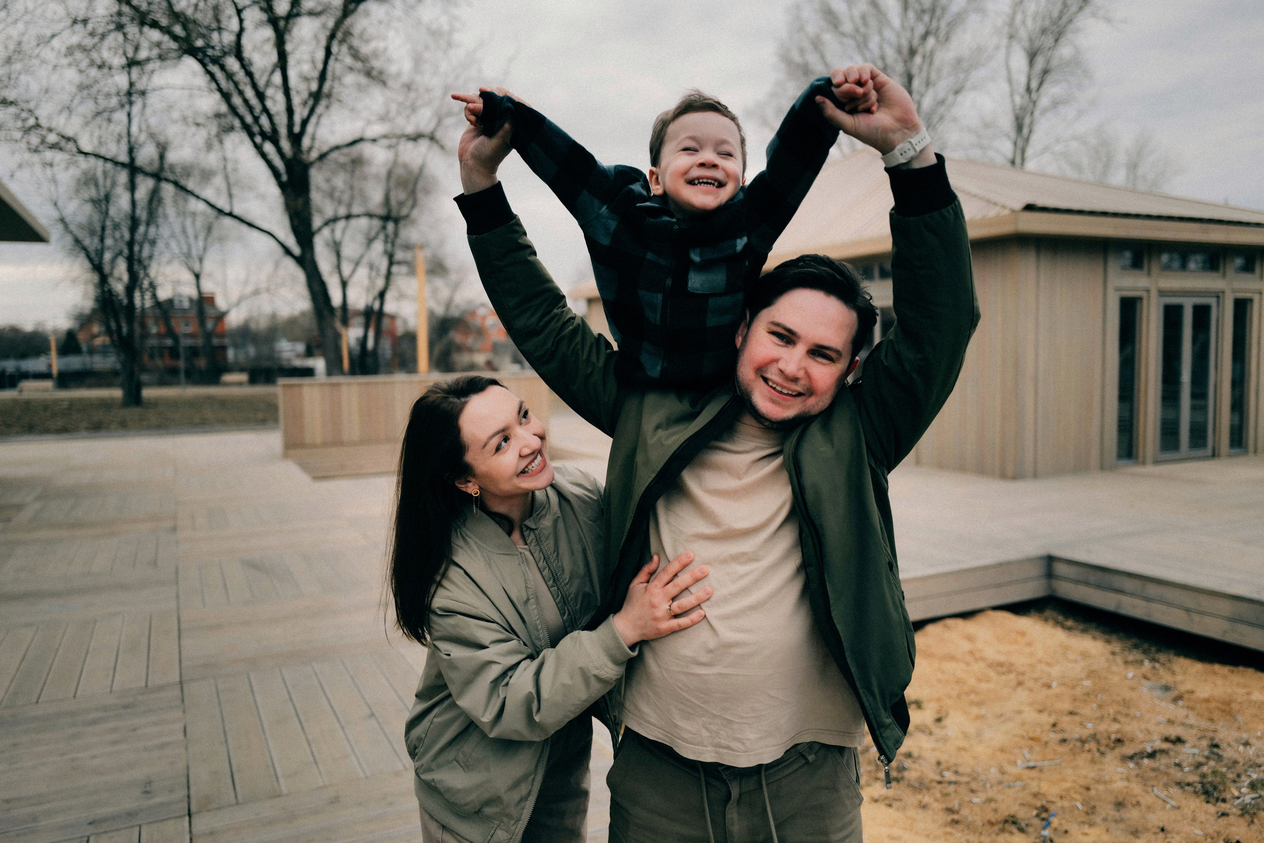 Таня, Сережа и Егор. Фотограф София Комкина