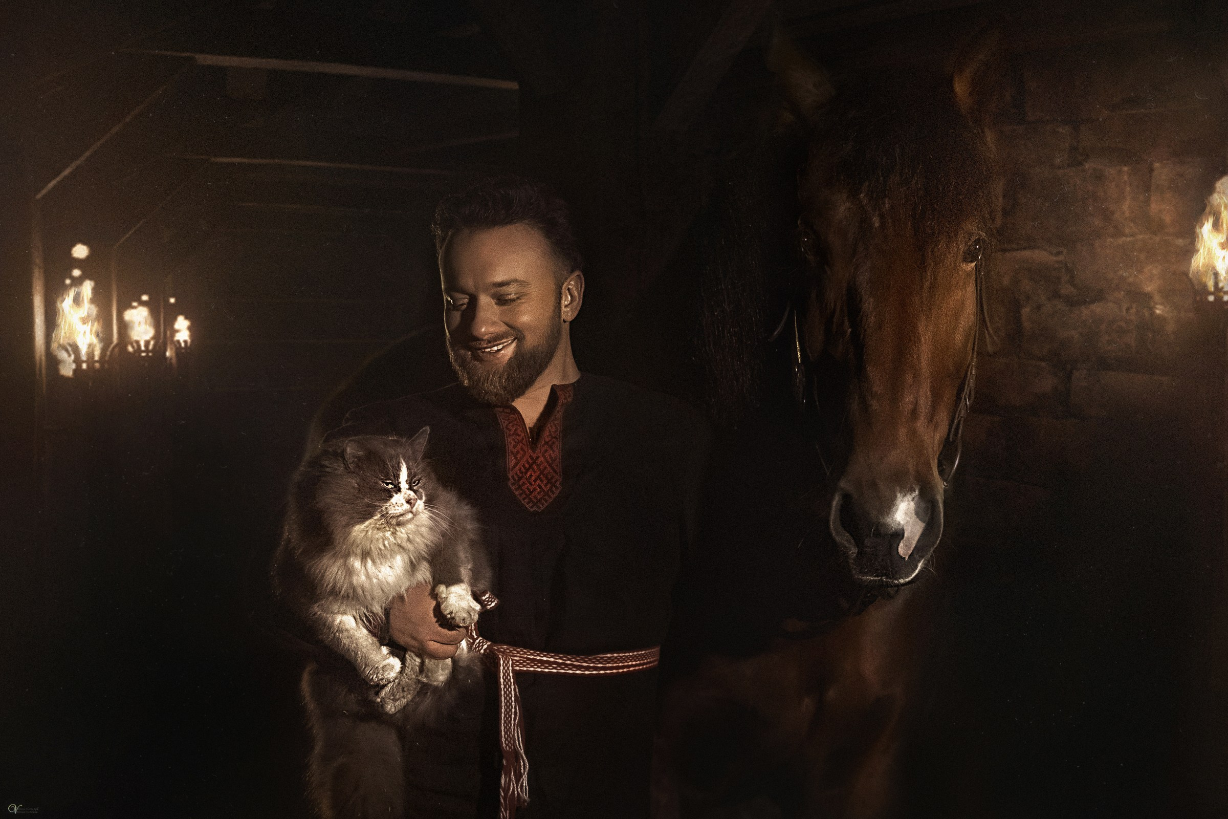 Фотосессии с лошадьми зимой. Фотограф женский и мужской портрет Санкт-Петербург