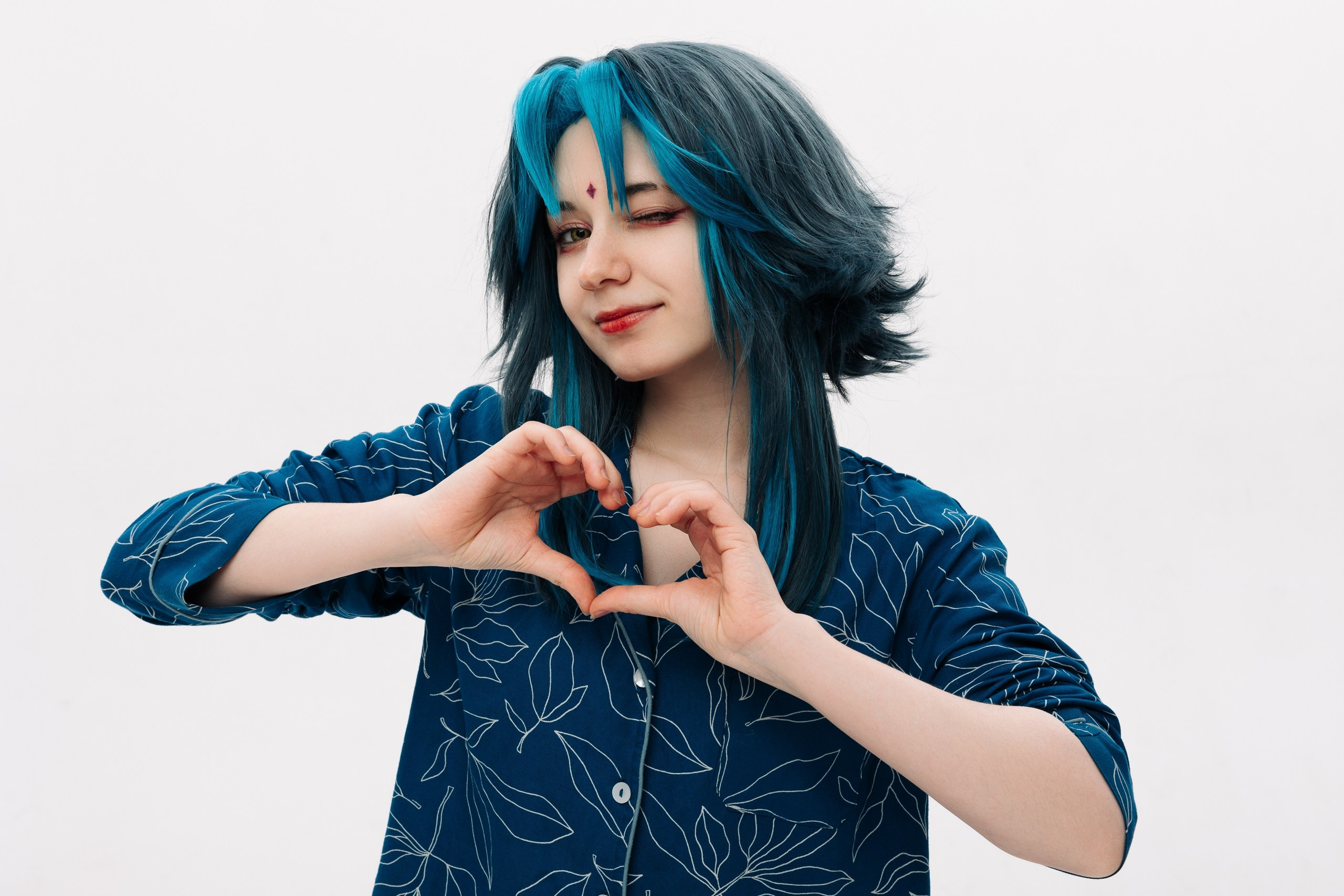 Genshin Impact пижамная съёмка студия. Flint — photographer