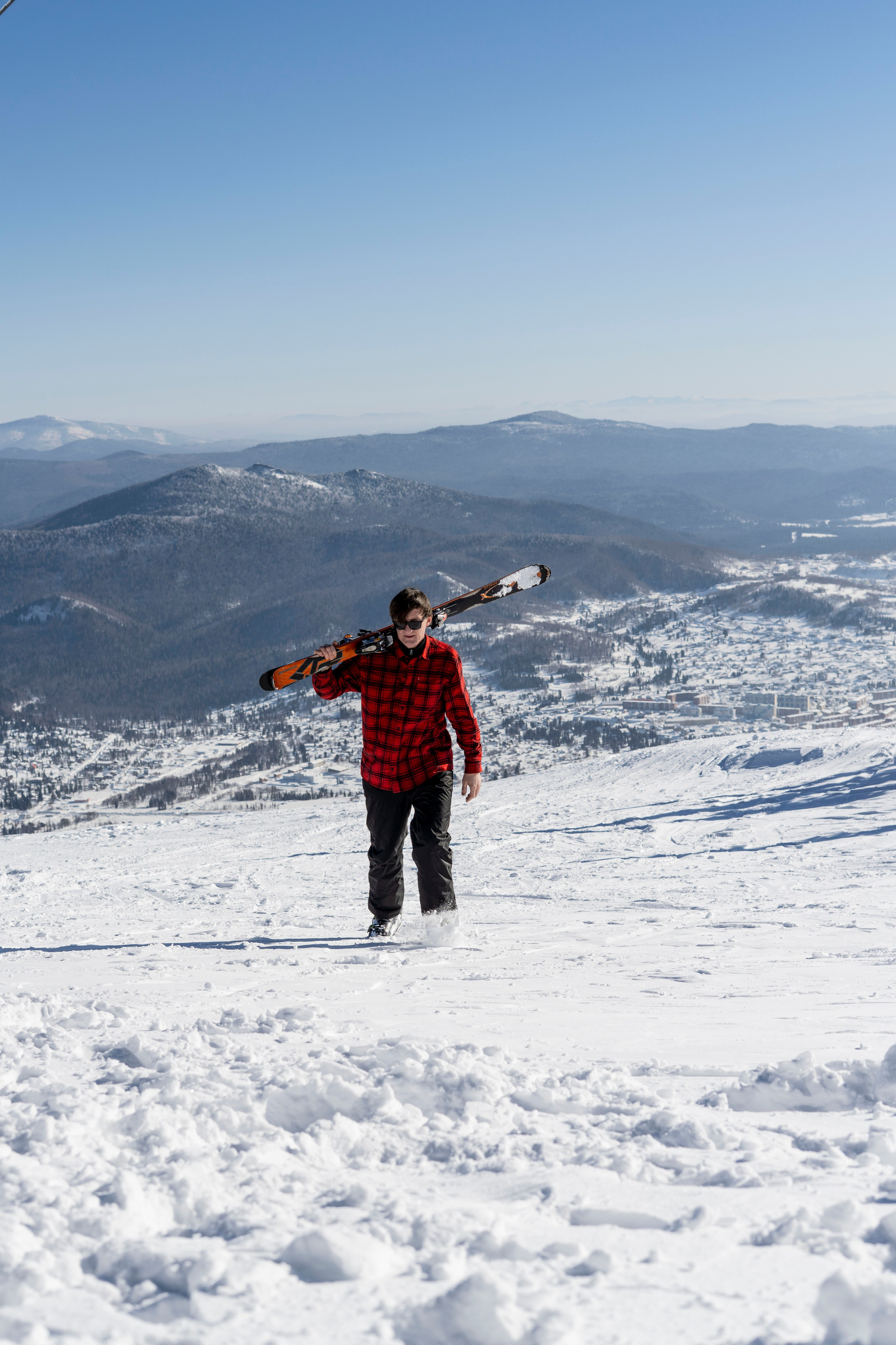 Фотосессия на вершине. Анастасия Паршукова — фотограф Шерегеш Новосибирск