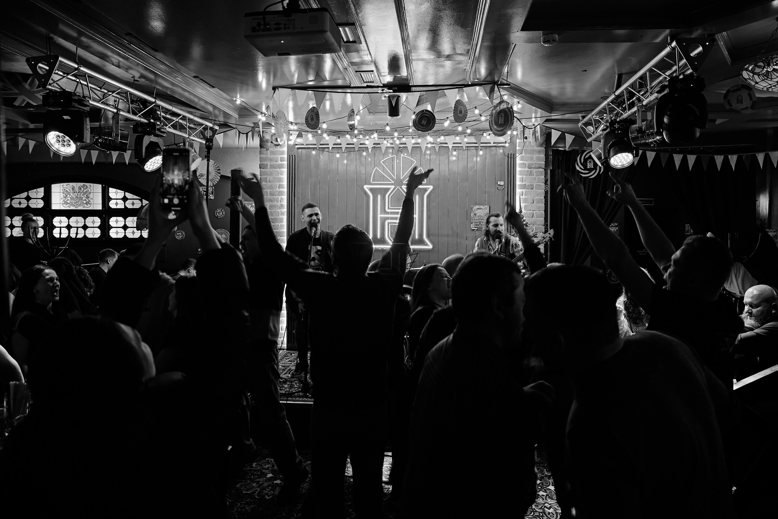 Новогодние выходные в Harat’s pub. Фотограф Александра Иванова