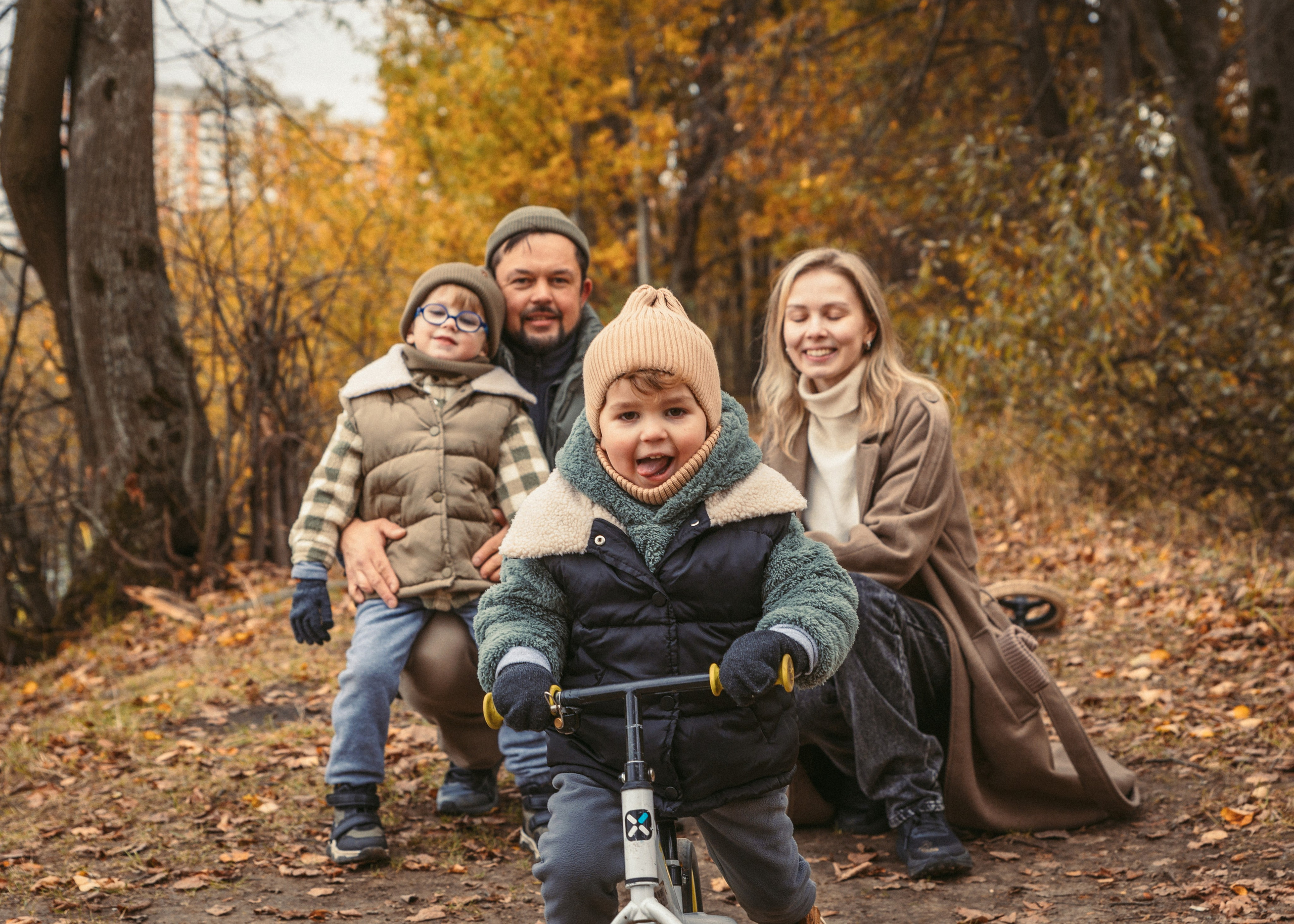 Маша, Игорь, Лева, Матвей. Семейный фотограф В Москве Александра Дейкун