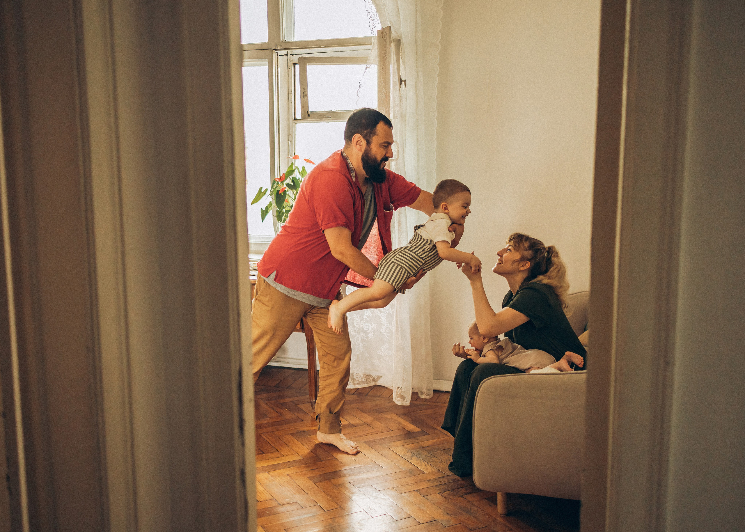 Оля, Леша, Дима, Рома. Семейный фотограф В Москве Александра Дейкун