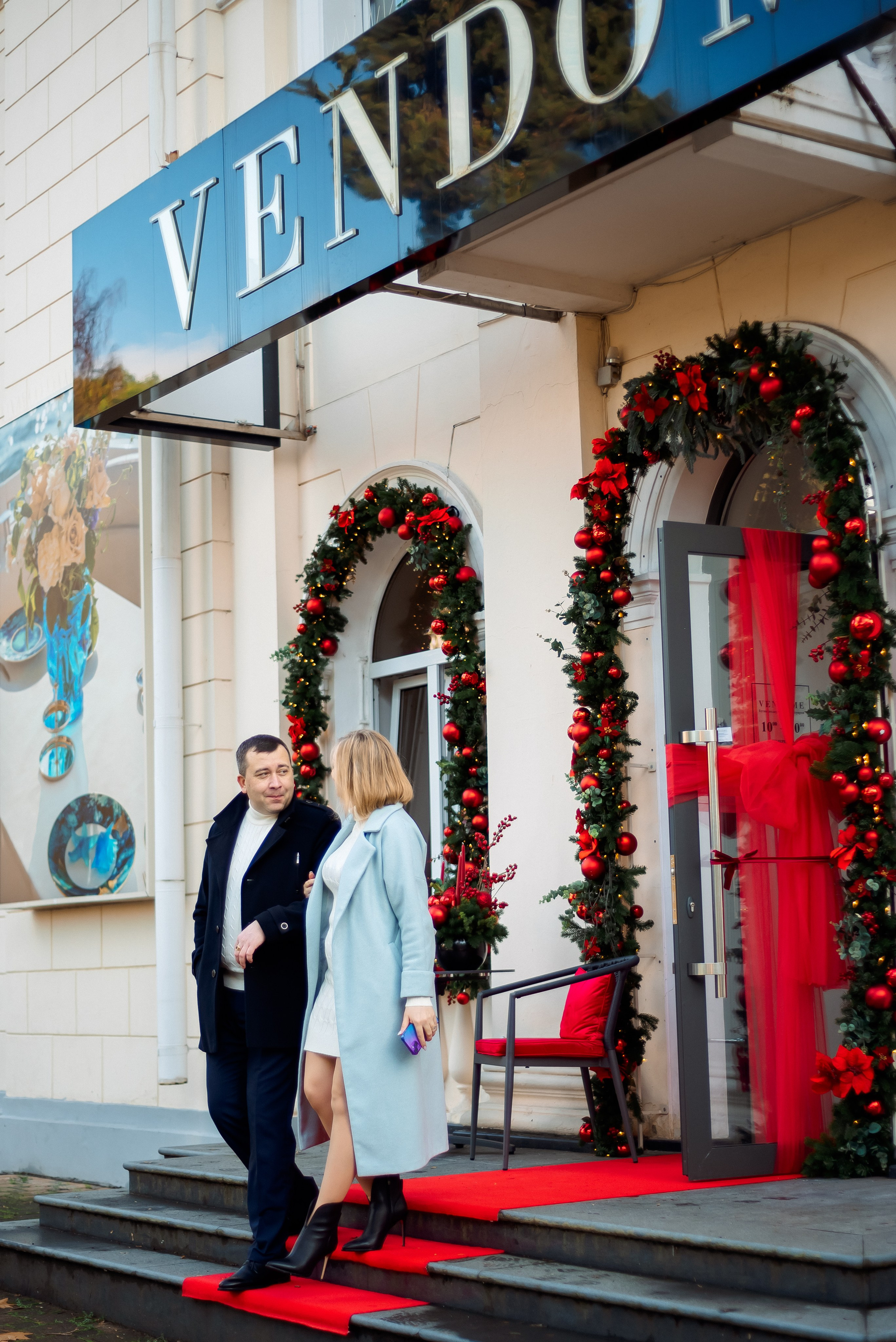 Новогодний город. Семейный и женский фотограф Лоо Краснодар Сочи Энем Татьяна Трибурт