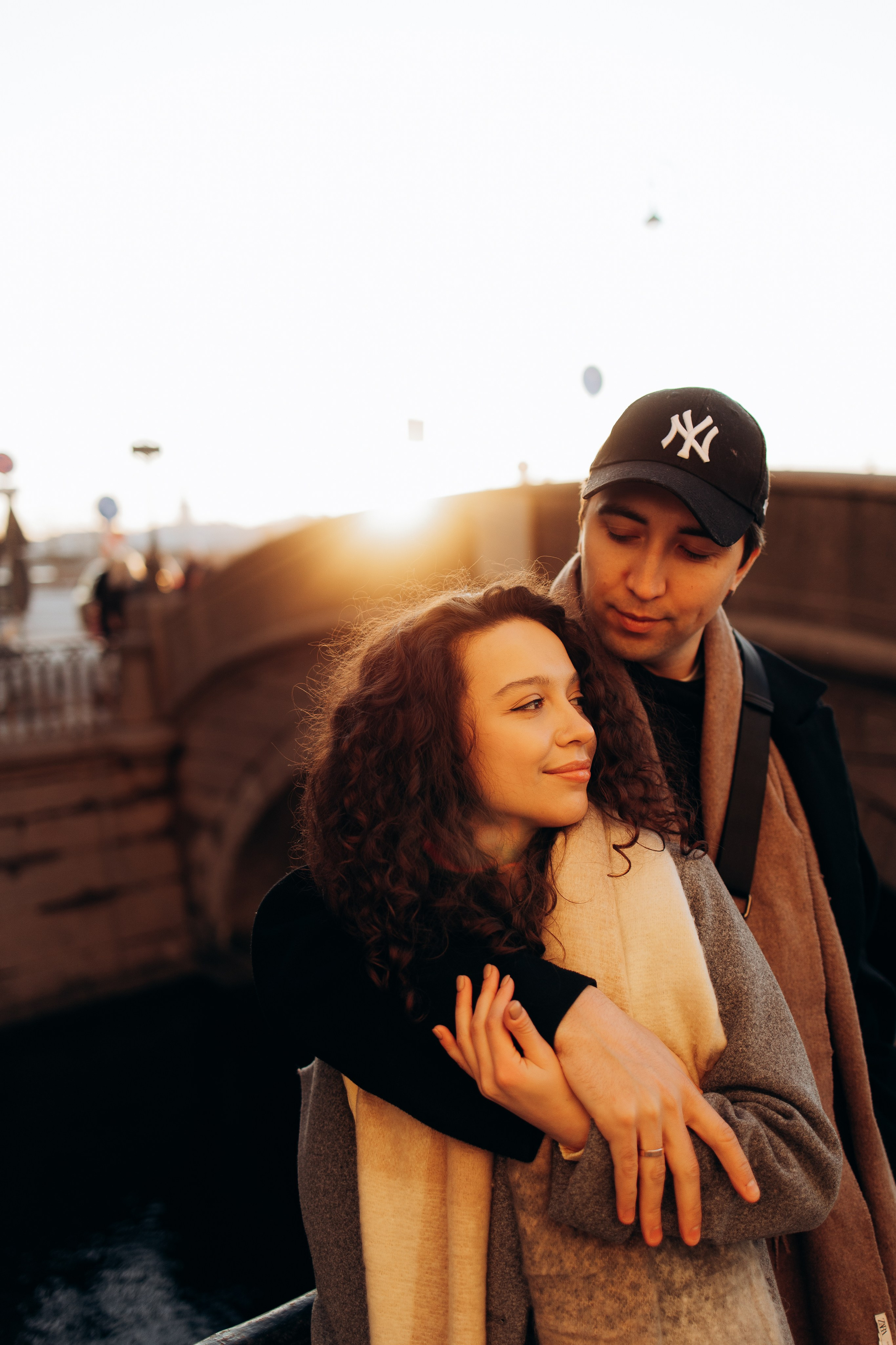 На закате. Портретный фотограф в Санкт-Петербурге