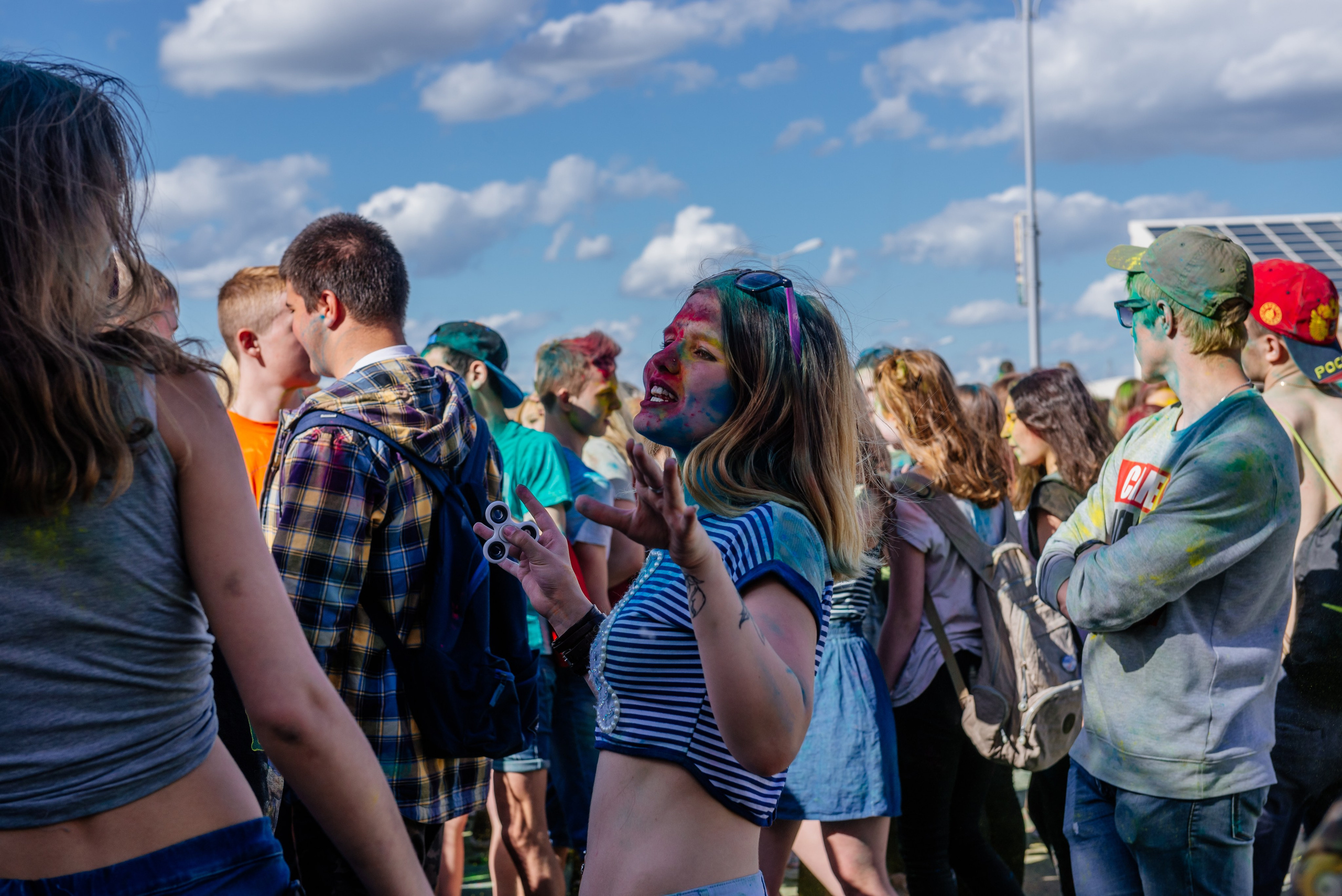 Фестиваль красок Holi. Москва, МО. Фотограф LANA STIL. Семейный, репортажный фотограф, студия. Женский, мужской портрет. Фотографирую территориально в г. Королев, Москва, МО