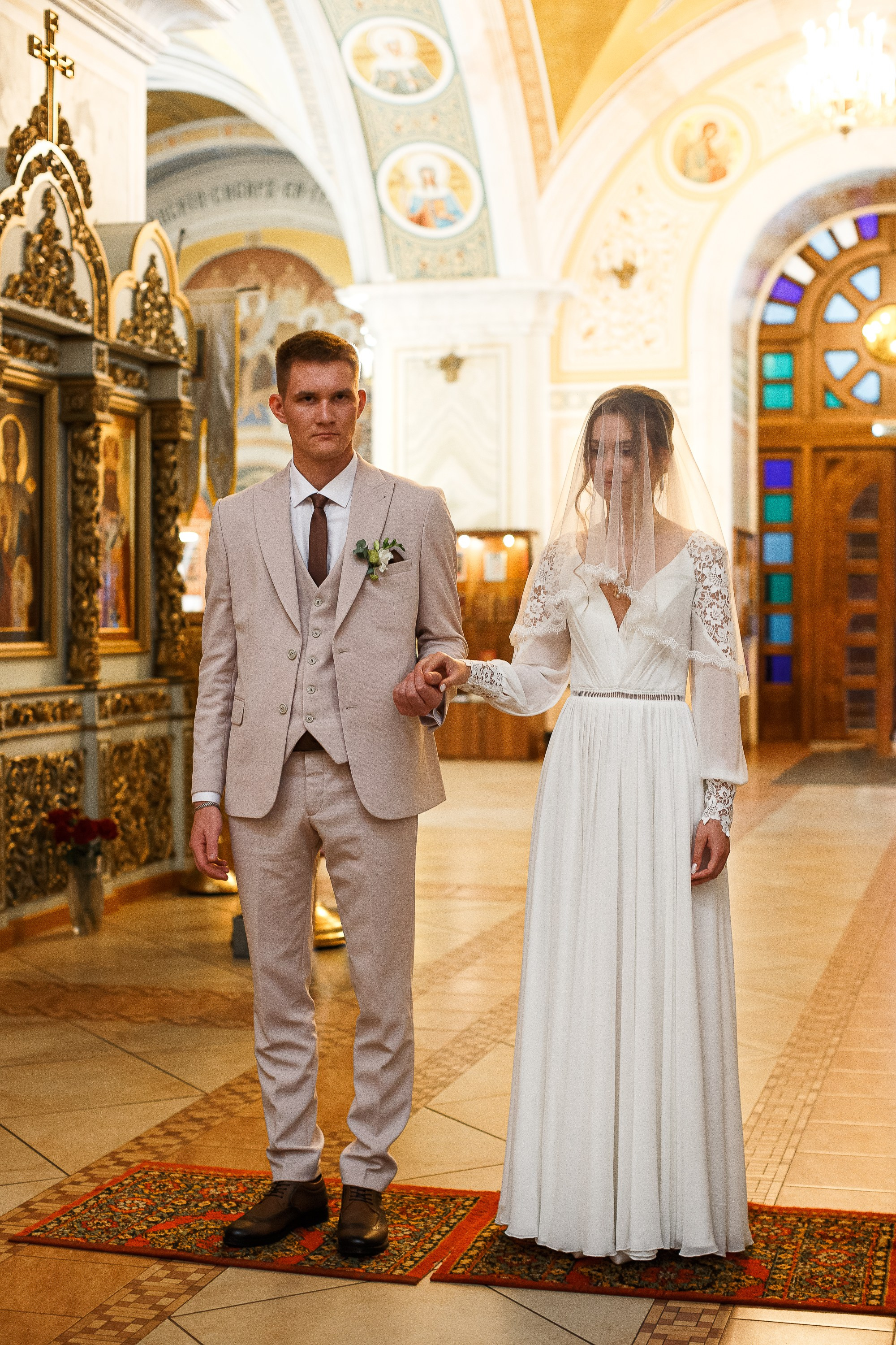 Венчание в храме Живоначальной Троицы на Шаболовке