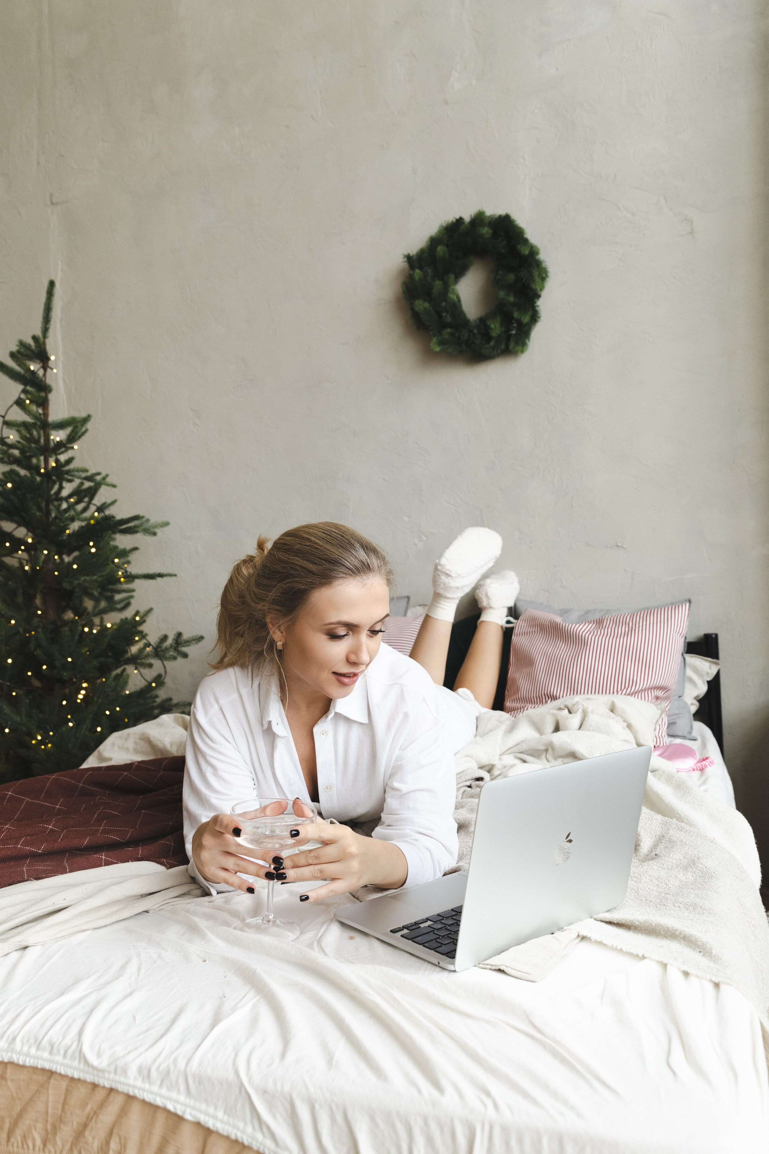 Домашний Новый Год. Женский и семейный фотограф в Туле Катя Вуколова