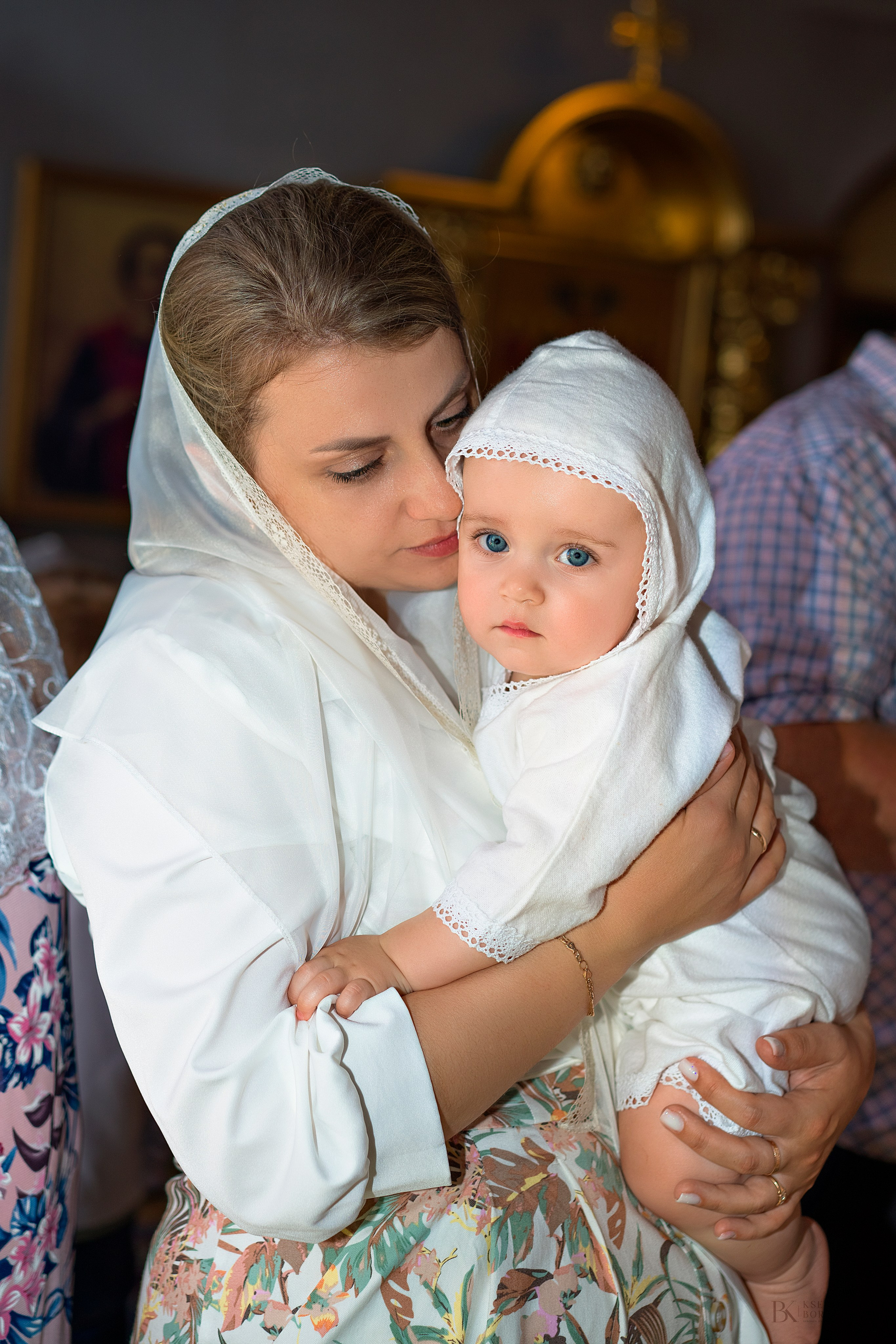 Таинство Крещения. Профессиональный фотограф новорожденных Ксения Бортник