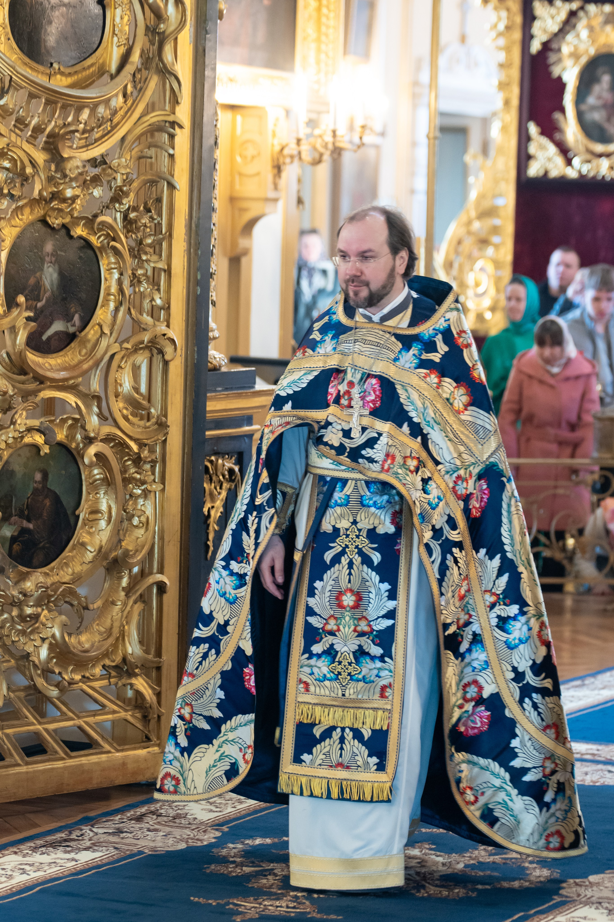 Неделя 4-я Великого поста, прп. Иоанна Лествичника. Святых сорока мучеников, в Севастийском озере мучившихся. НИКОЛО-БОГОЯВЛЕНСКИЙ МОРСКОЙ СОБОР