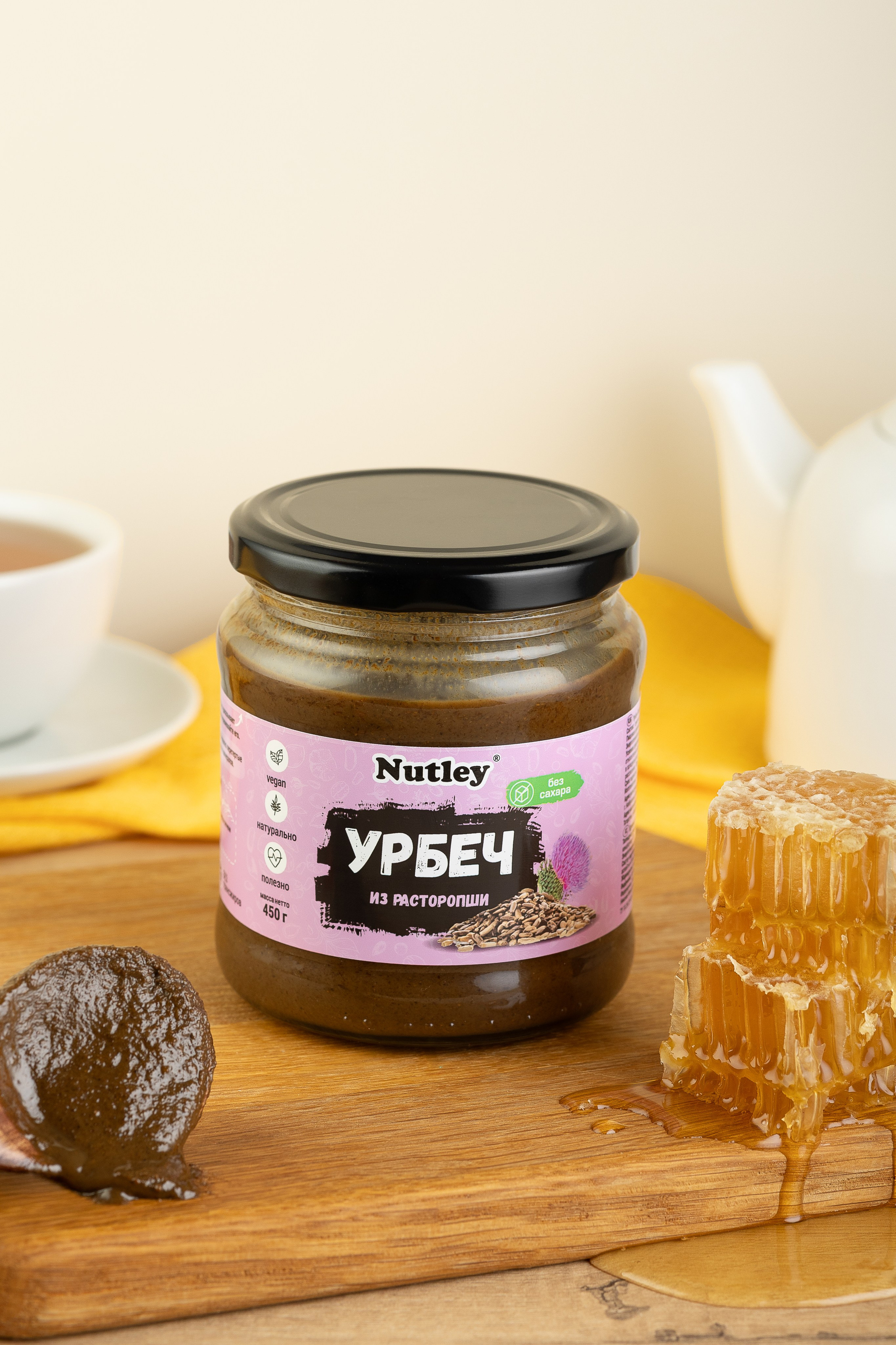 Съемка урбеча для маркетплейс, бренд WellFoods. Предметный и фуд-фотограф Лариса Андреева г. Набережные Челны