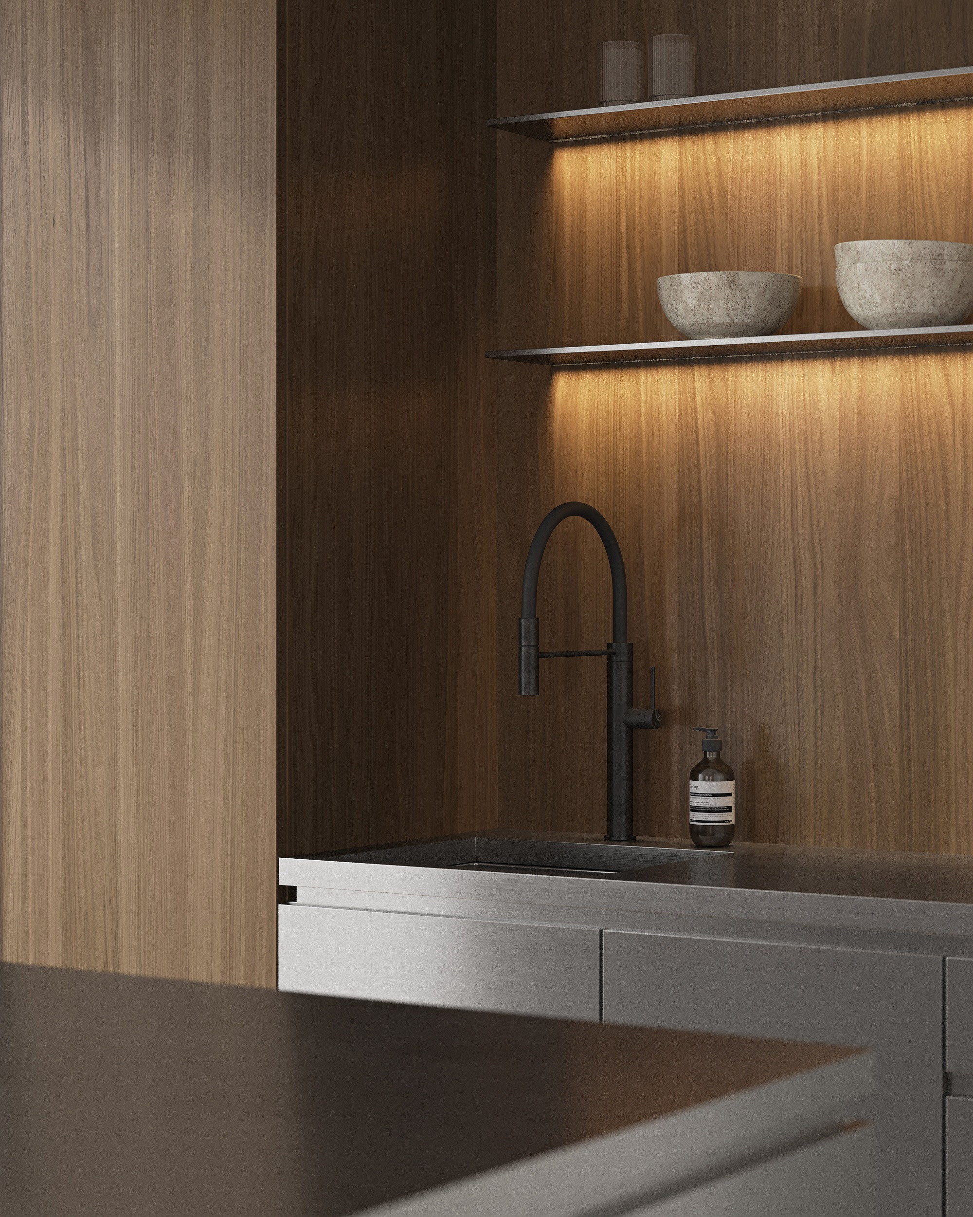 Apartment 'G'. Interior visualization