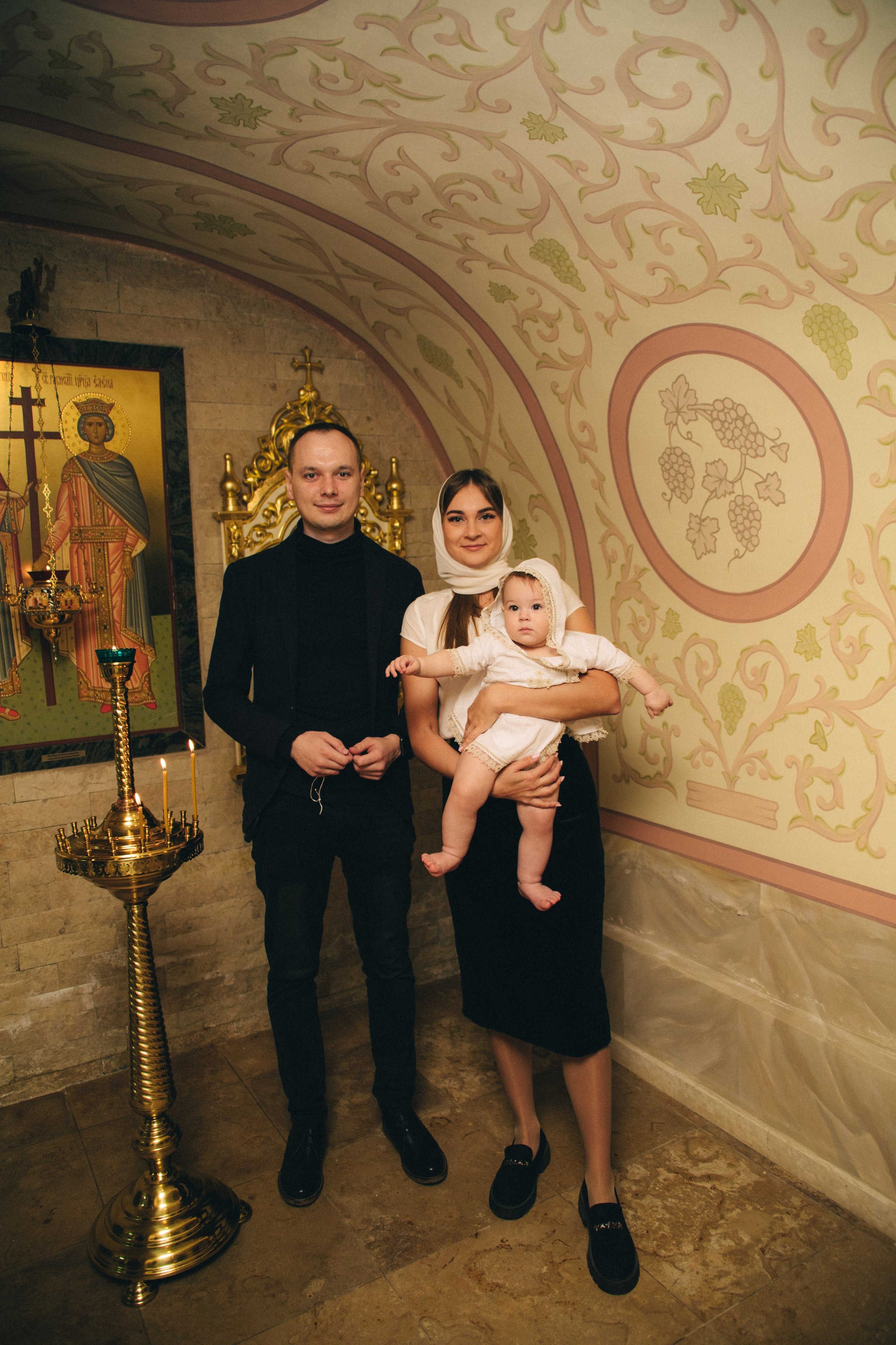 Крещение Евы. Семейный и детский фотограф в Нижнем Новгороде Буслаева Мария