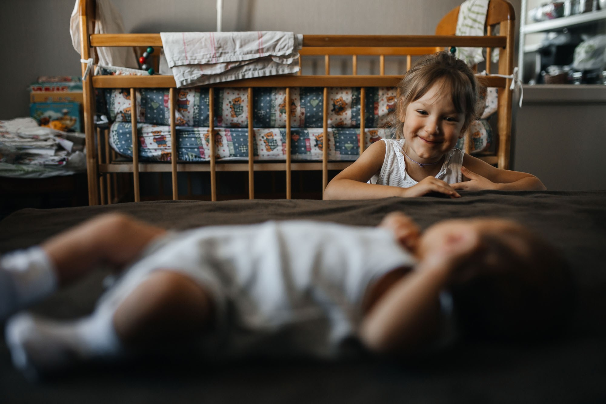 Виктория и Вера. Фотограф таинства крещения в Бресте Светлана Будько