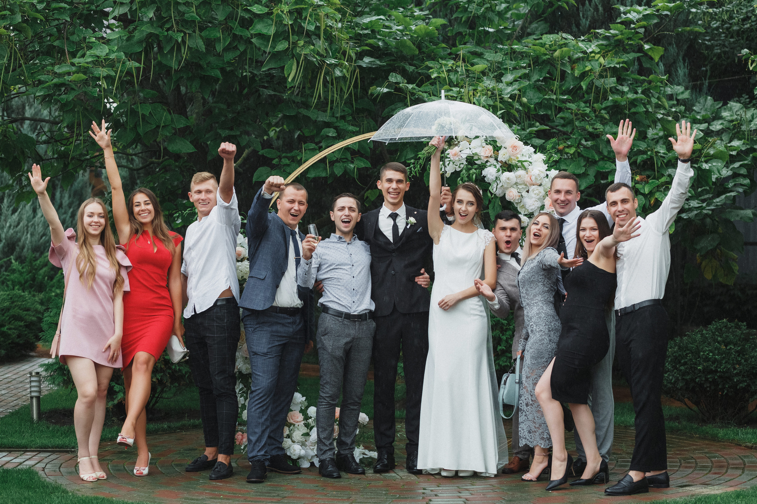 Свадебная фотосъемка Сергея и Натальи в Ростове-на-Дону, Жардин. Свадебный и семейный фотограф в Таганроге Бакарюк Антон