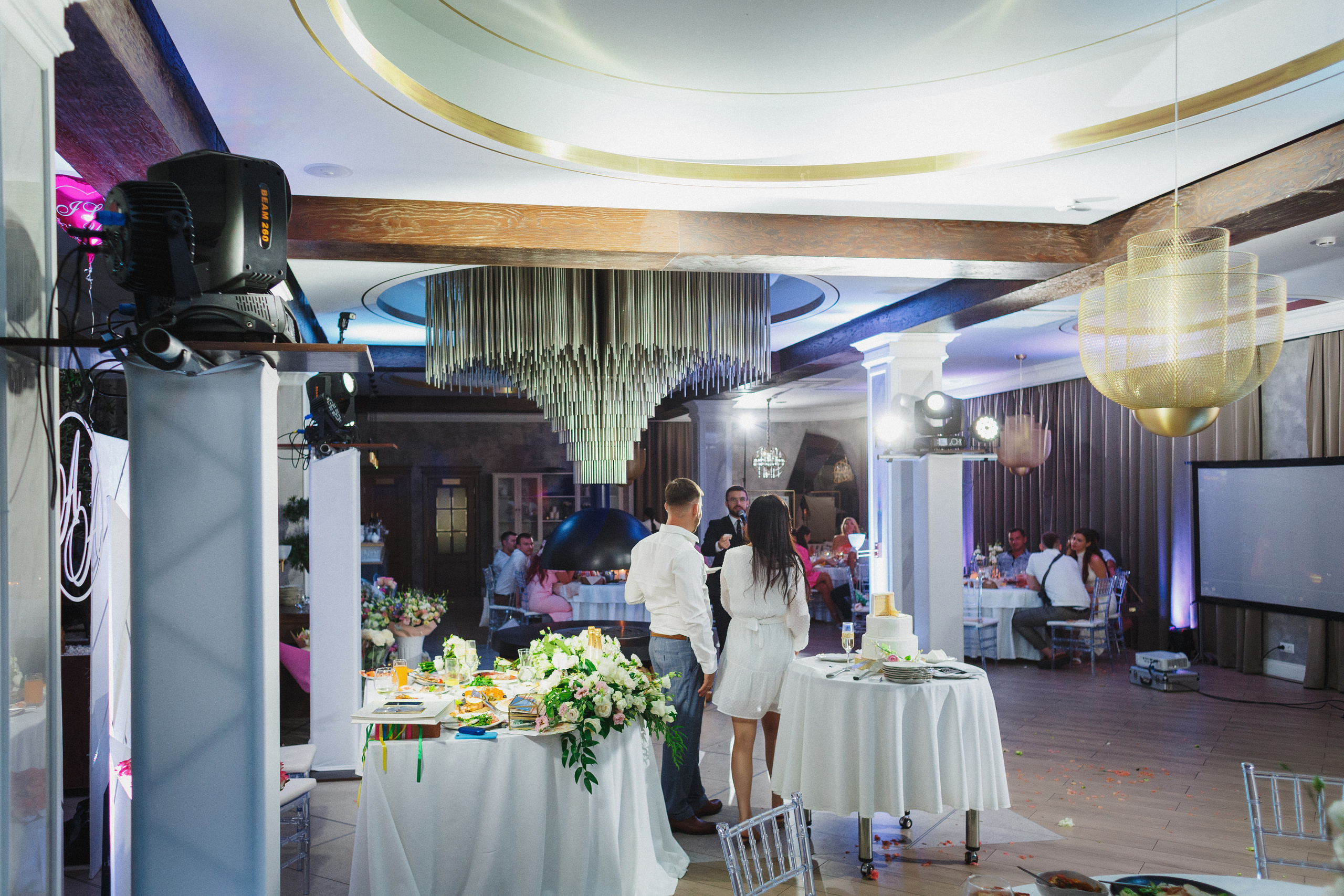 Свадьба Анастасии и Андрея в ресторане Golden Horse в Таганроге. Свадебный и семейный фотограф в Таганроге Бакарюк Антон