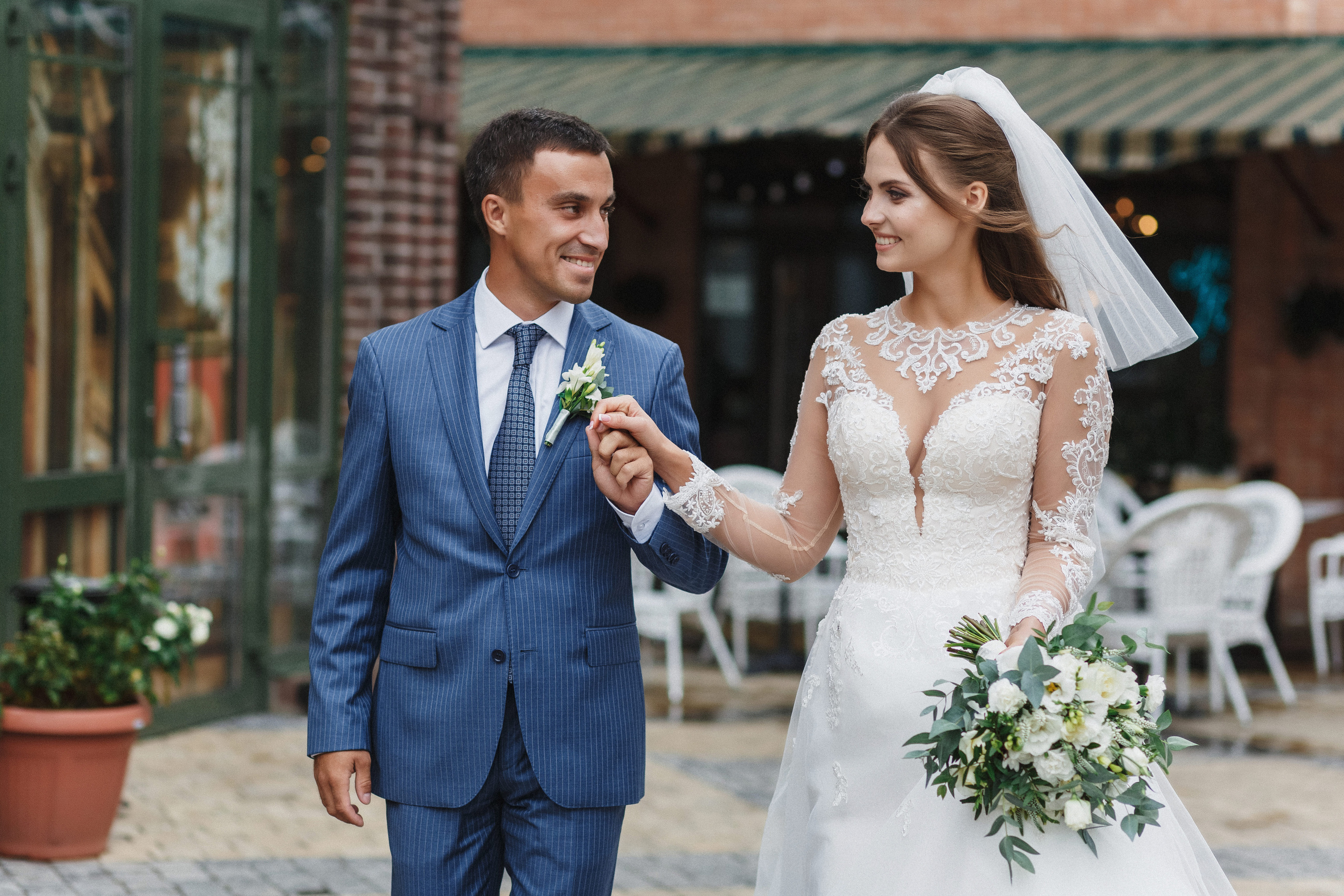 Свадьба Сергея и Евгении в Таганроге в Feola’s kitchen & wine. Свадебный и семейный фотограф в Таганроге Бакарюк Антон