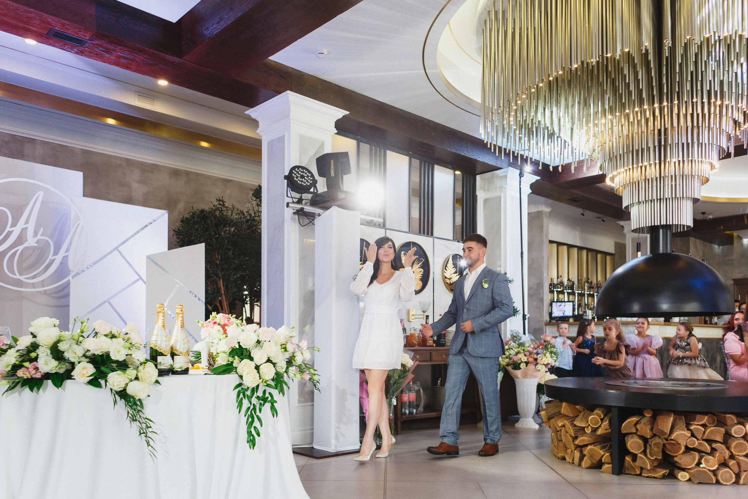Свадьба Анастасии и Андрея в ресторане Golden Horse в Таганроге. Свадебный и семейный фотограф в Таганроге Бакарюк Антон