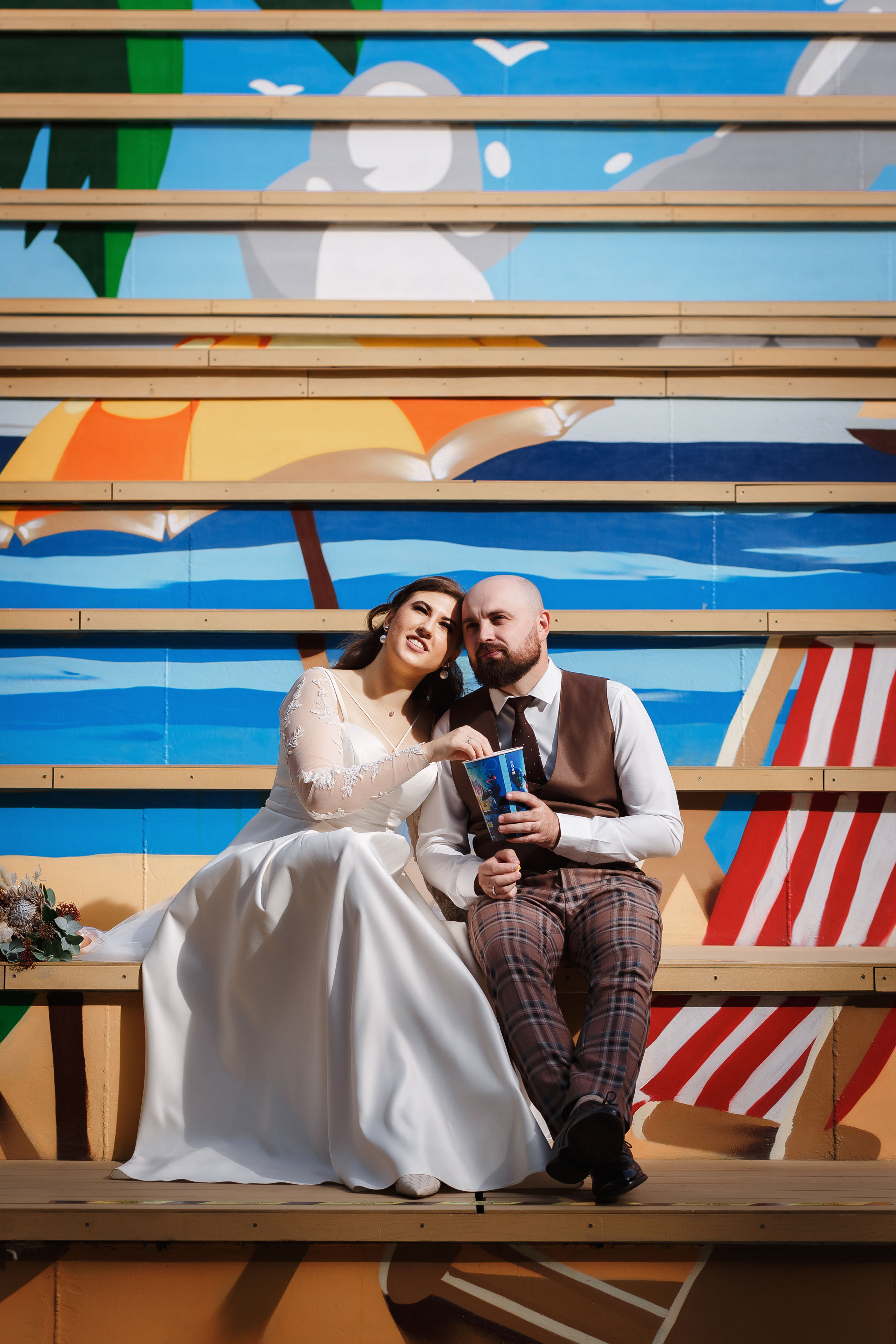 Свадебный день Кирилла и Вали: прогулка в Ростове, банкет в Таганроге. Свадебный и семейный фотограф в Таганроге Бакарюк Антон