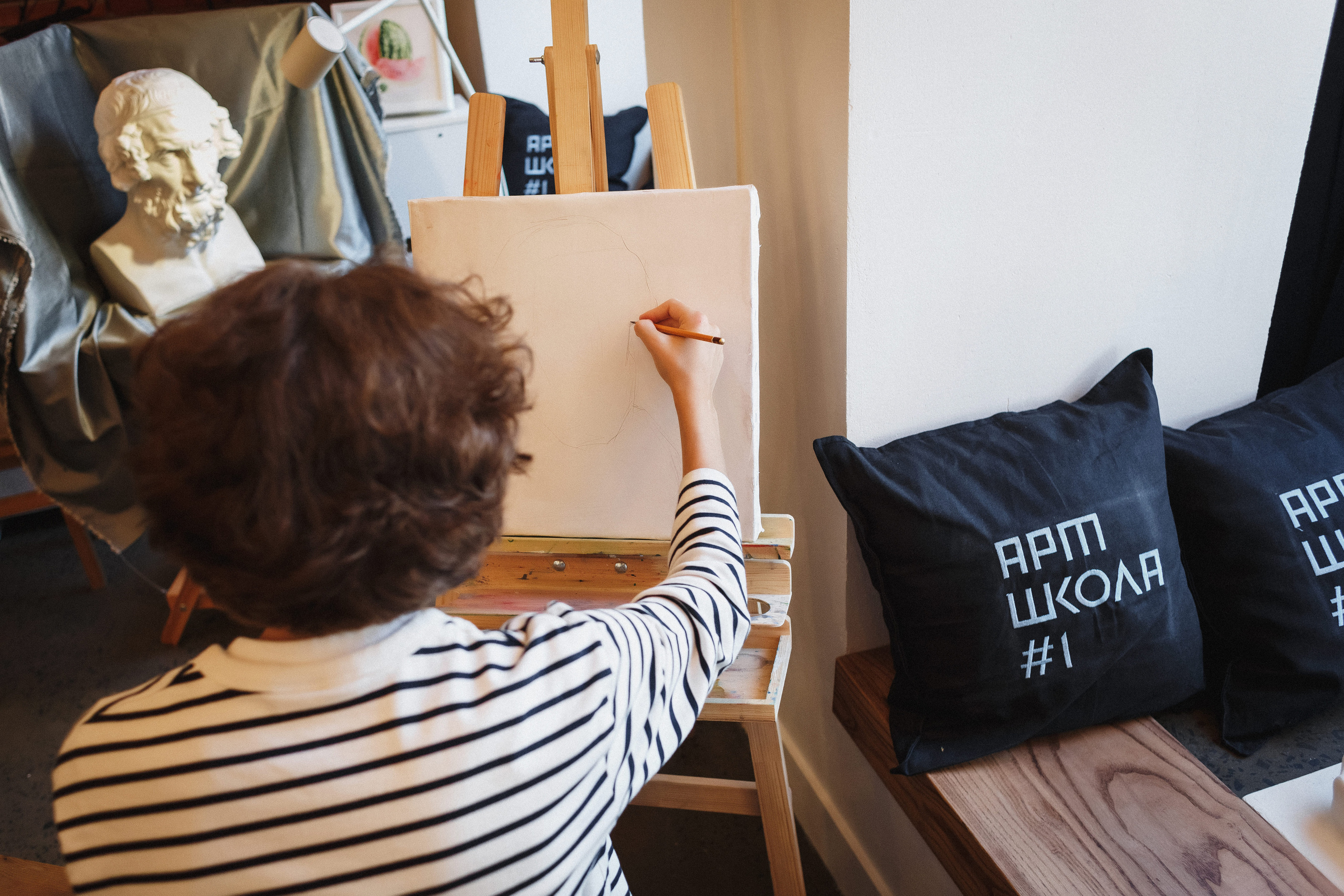 Открытие Арт-Школы в Таганроге: Фотосессия Праздника. Свадебный и семейный фотограф в Таганроге Бакарюк Антон