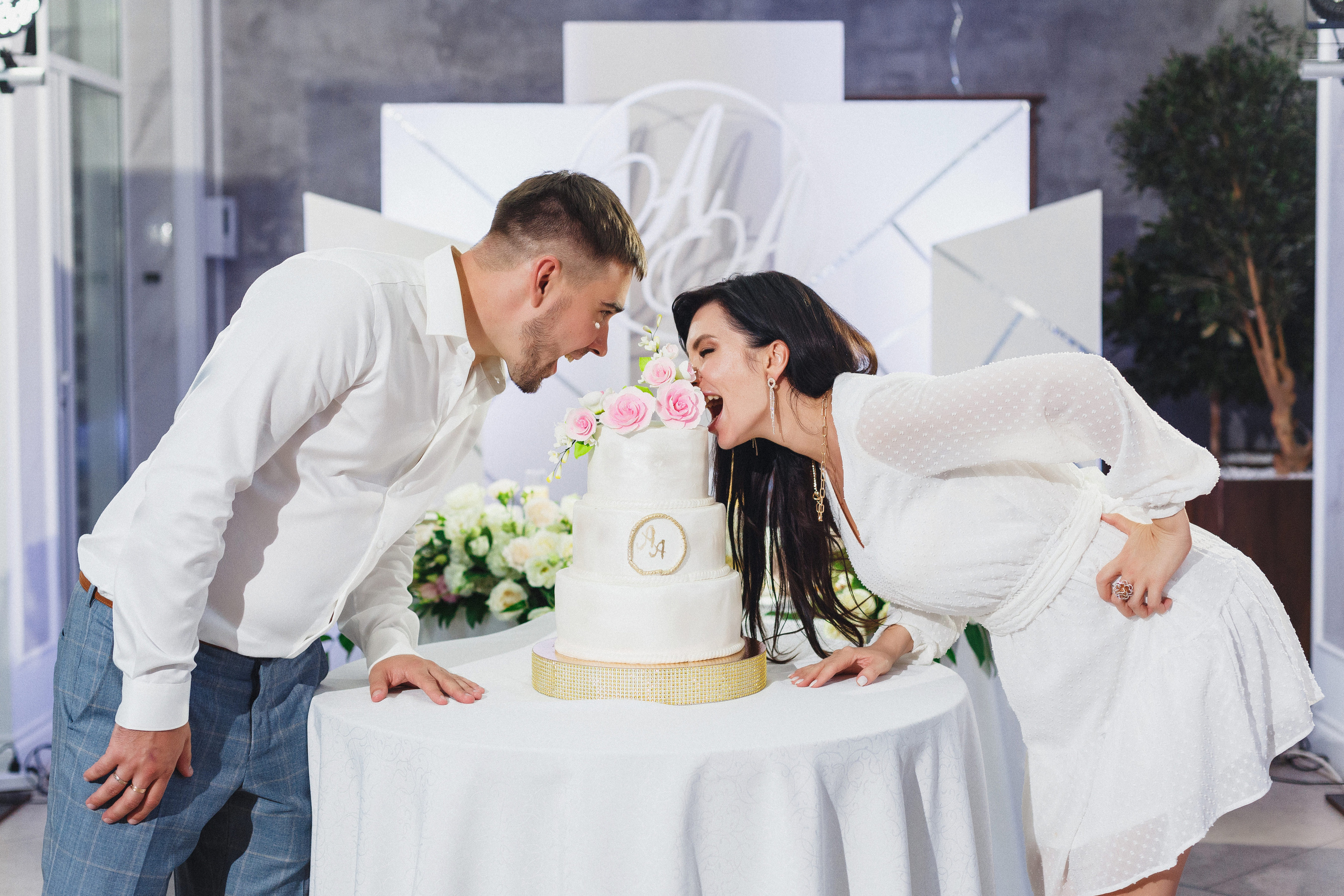 Свадьба Анастасии и Андрея в ресторане Golden Horse в Таганроге. Свадебный и семейный фотограф в Таганроге Бакарюк Антон