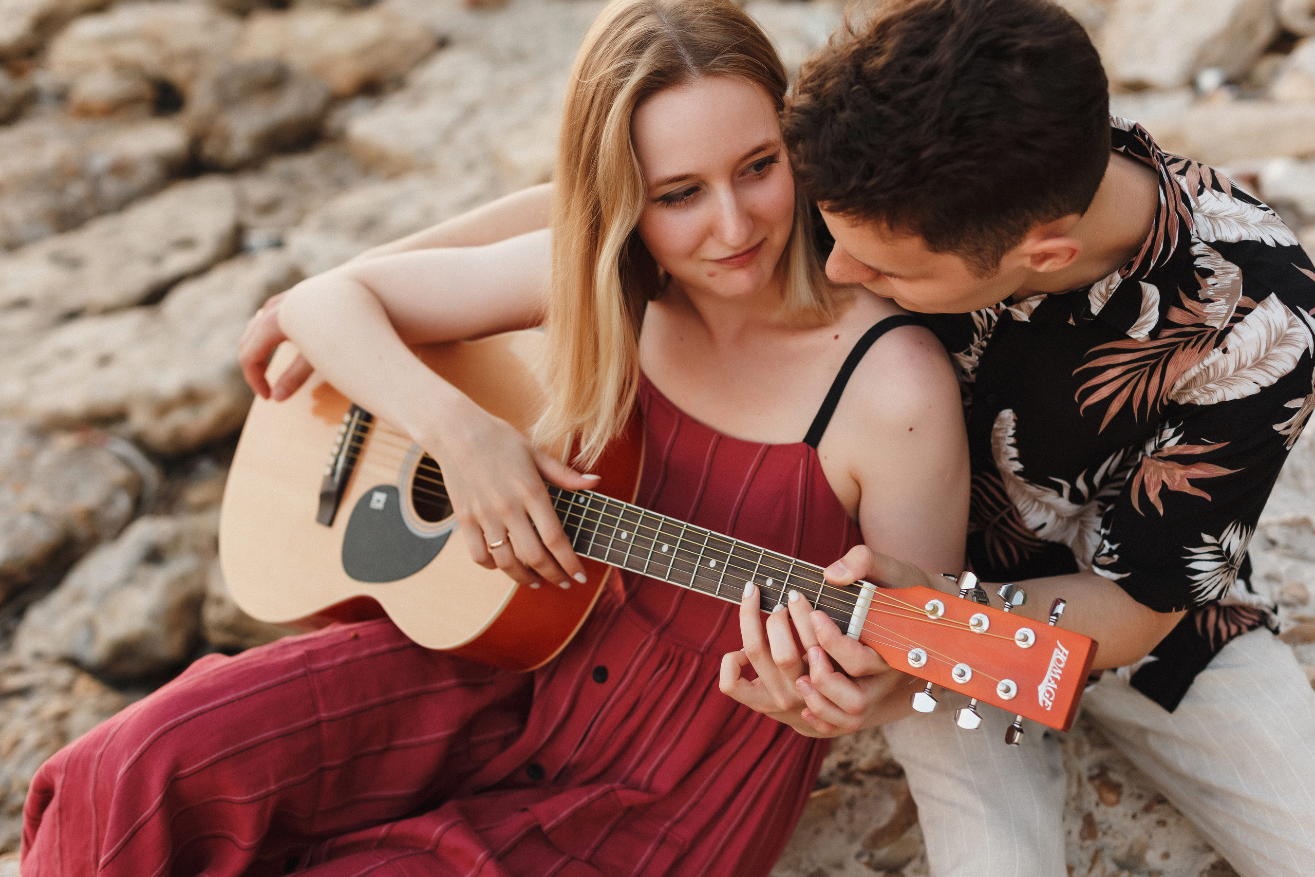 Любвь на Богудонии: Ваня и Таня в романтической фотосессии в Таганроге. Свадебный и семейный фотограф в Таганроге Бакарюк Антон