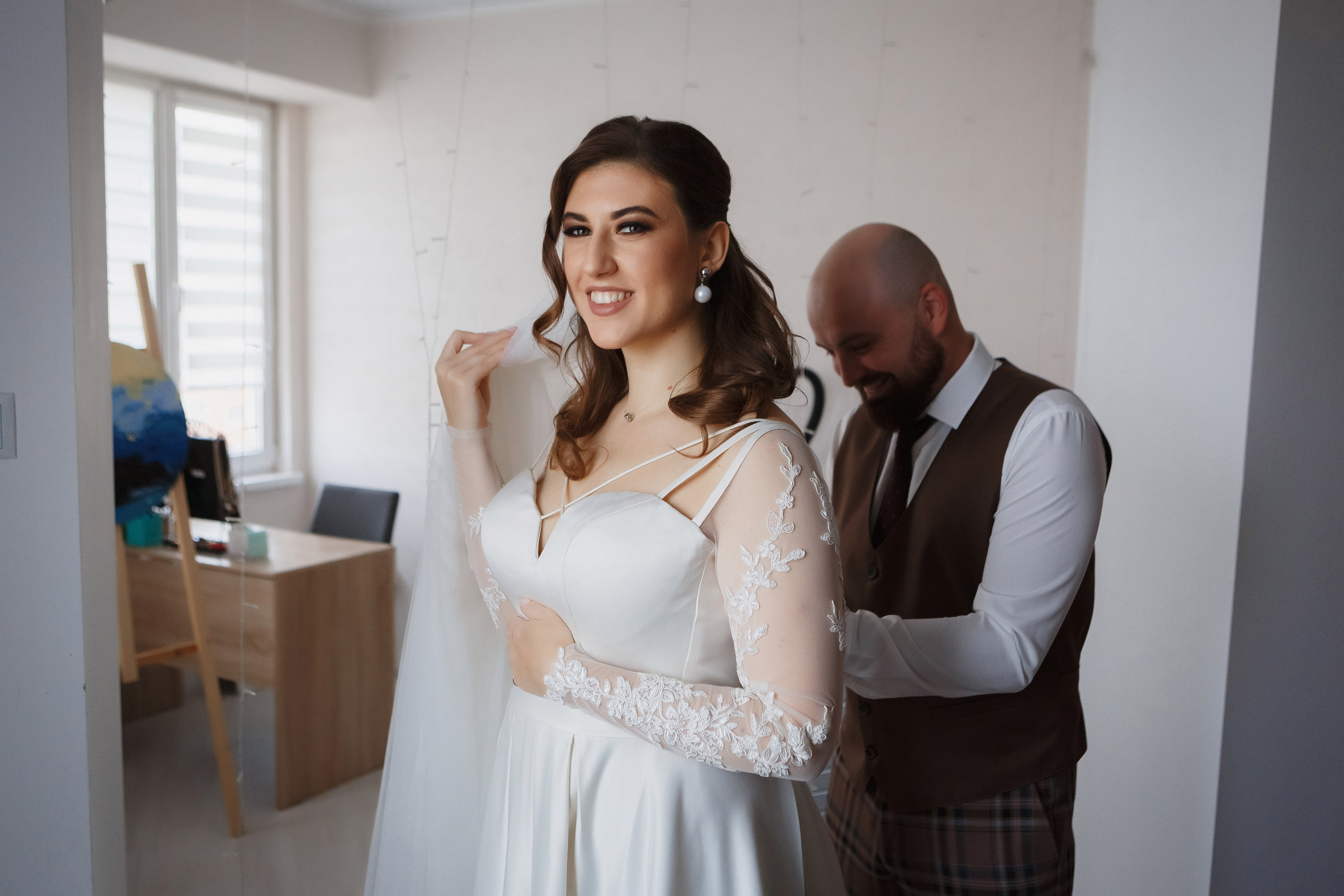 Свадебный день Кирилла и Вали: прогулка в Ростове, банкет в Таганроге. Свадебный и семейный фотограф в Таганроге Бакарюк Антон