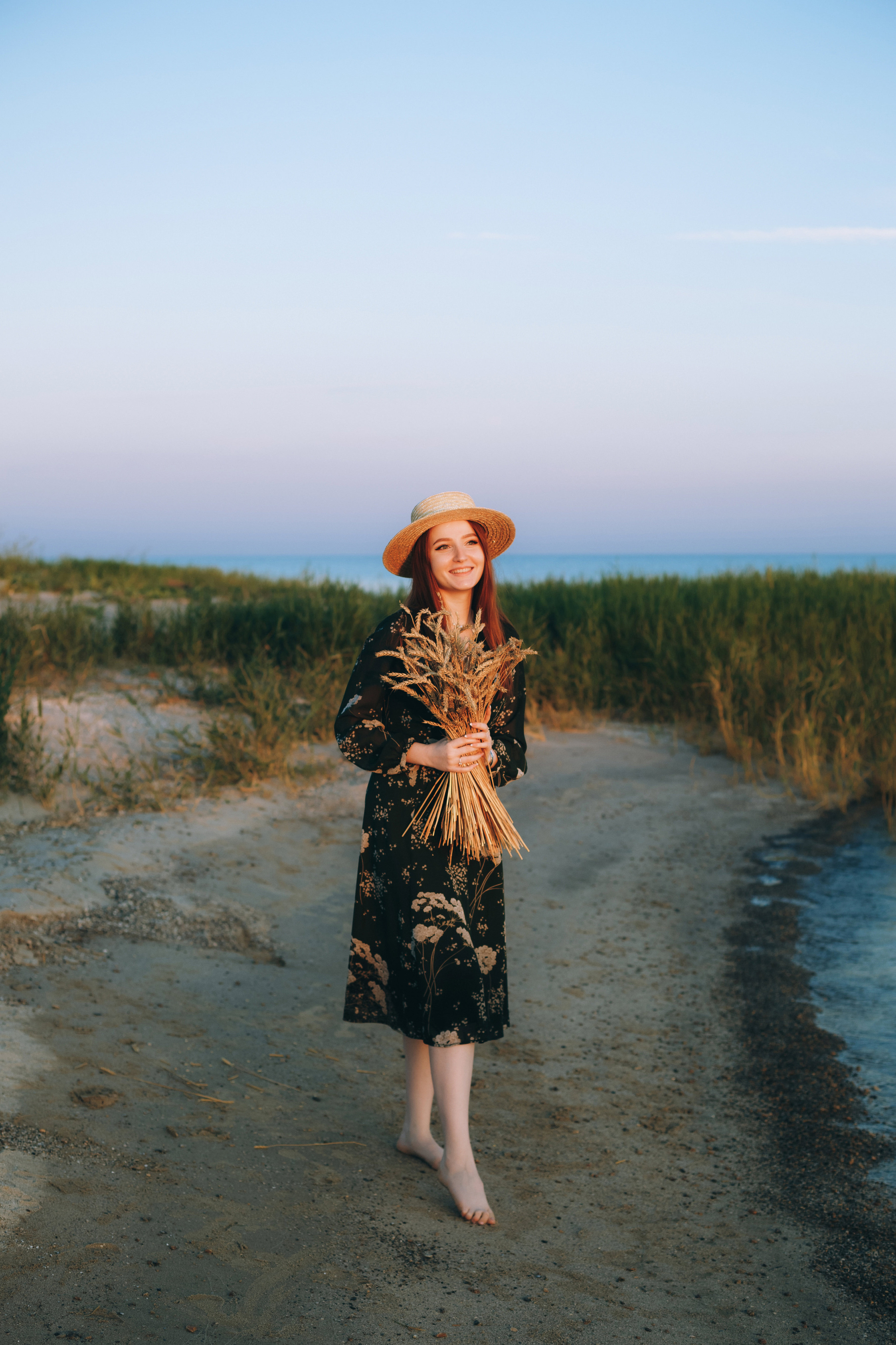 Никита и Соня в идиллической фотосессии на Беглицкой косе. Свадебный и семейный фотограф в Таганроге Бакарюк Антон