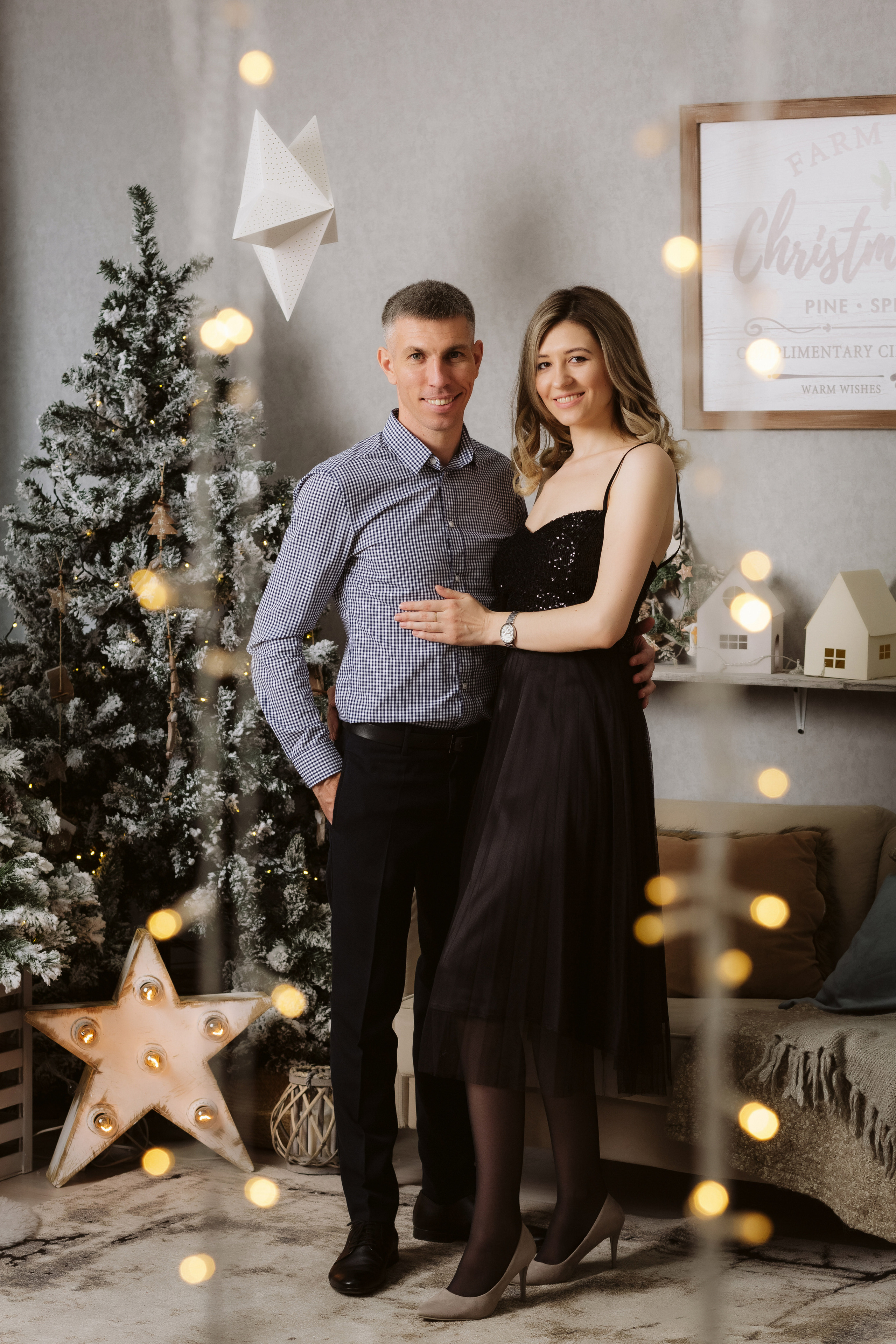 Новогодняя фотосъёмка в студии в Таганроге: захватывающие моменты. Свадебный и семейный фотограф в Таганроге Бакарюк Антон