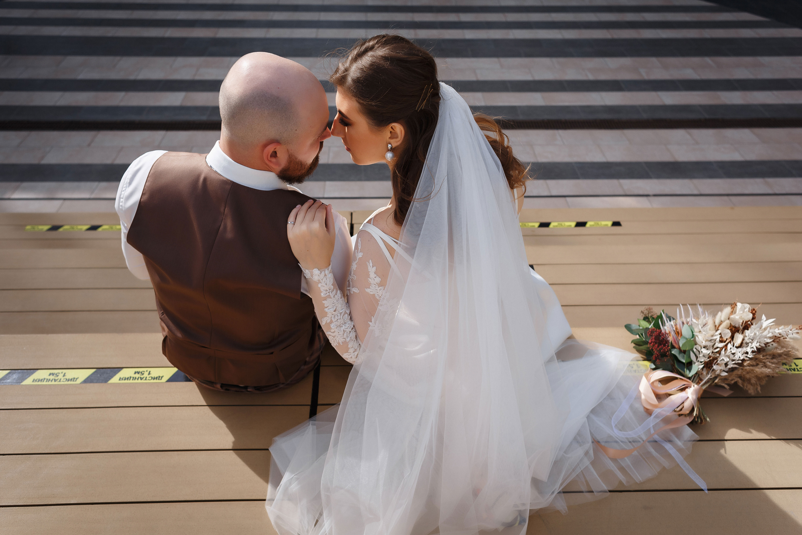 Свадебный день Кирилла и Вали: прогулка в Ростове, банкет в Таганроге. Свадебный и семейный фотограф в Таганроге Бакарюк Антон