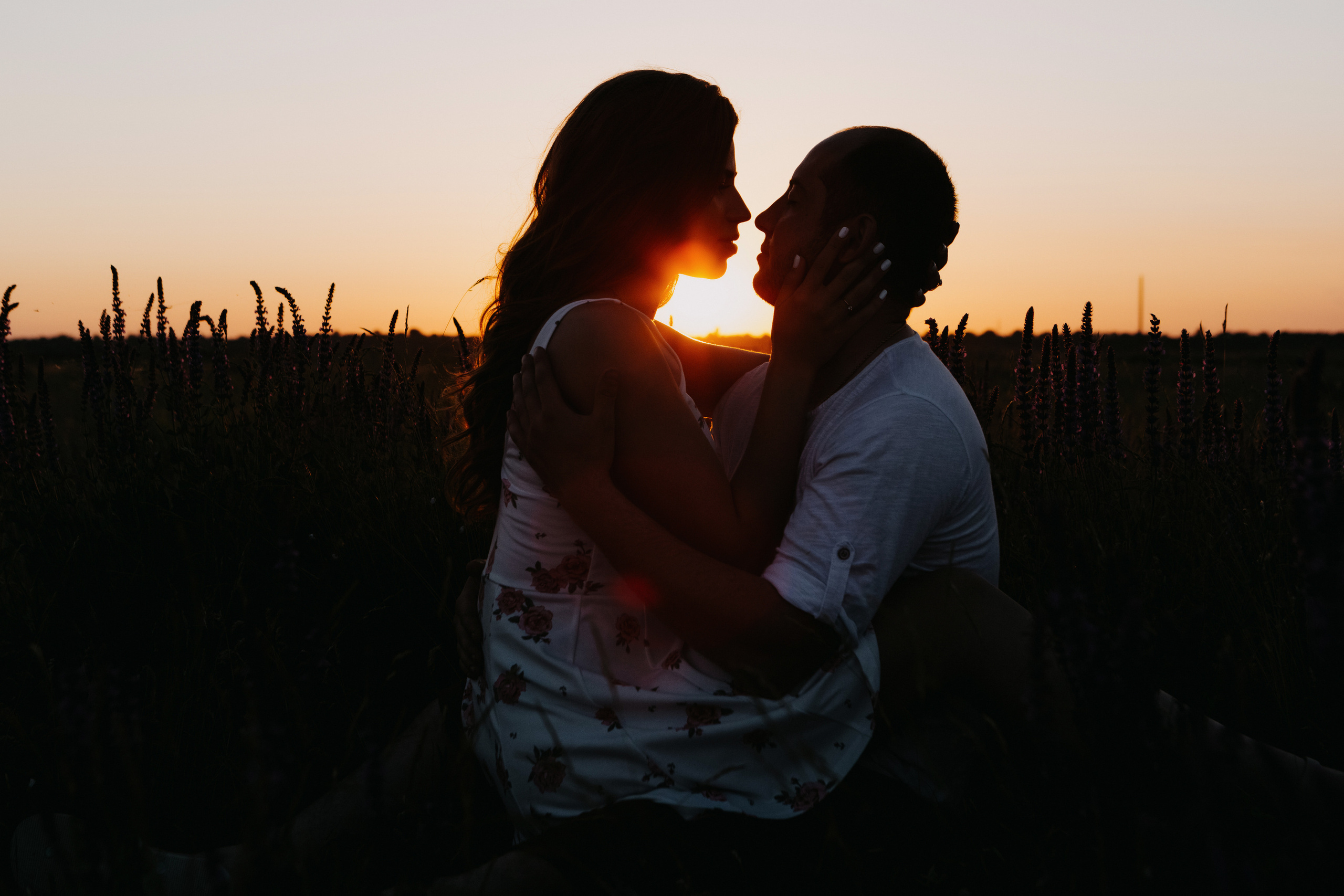 Сказочная романтика: Фотосессия Артёма и Дианы на Беглицкой косе. Свадебный и семейный фотограф в Таганроге Бакарюк Антон