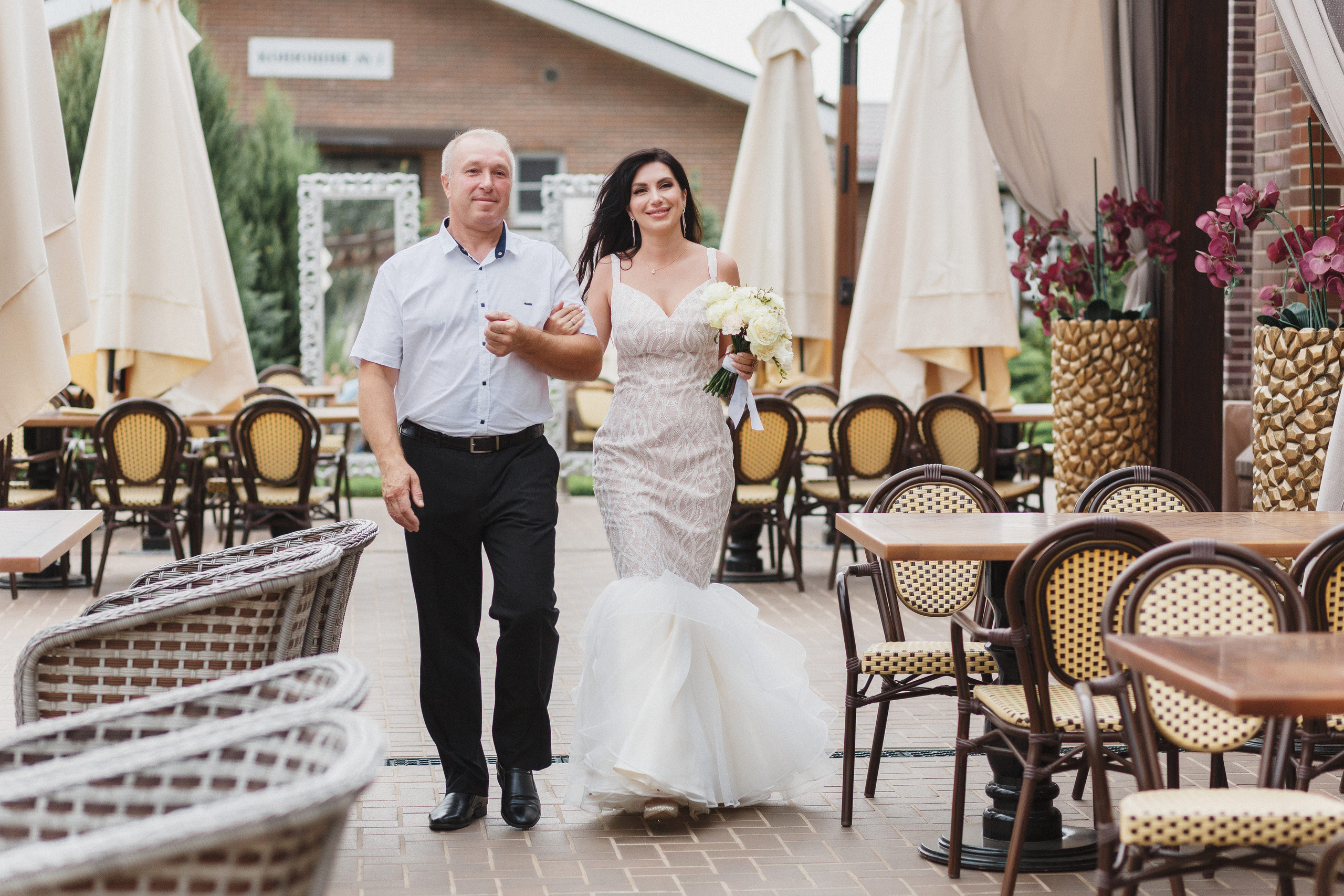 Свадьба Анастасии и Андрея в ресторане Golden Horse в Таганроге. Свадебный и семейный фотограф в Таганроге Бакарюк Антон