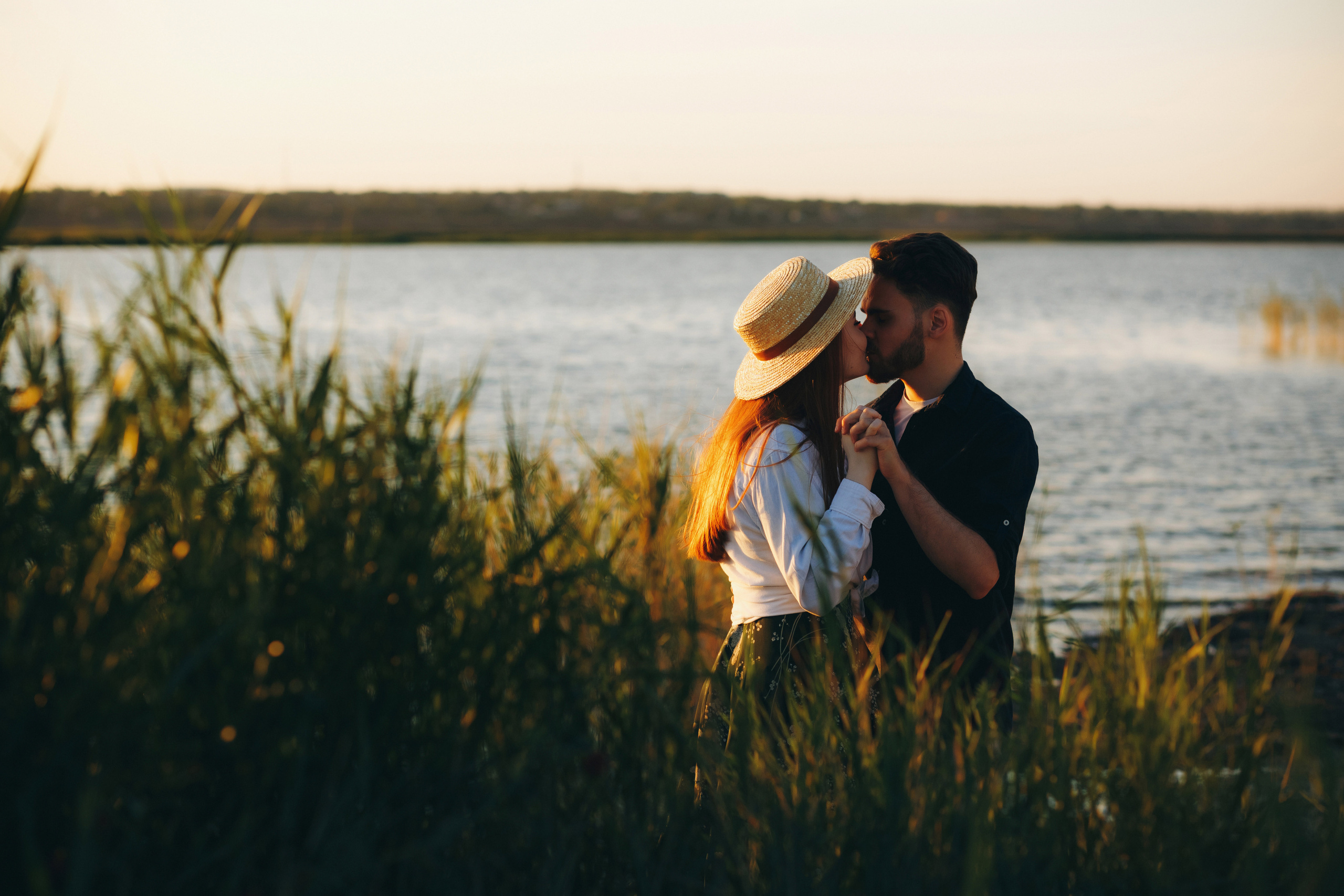 Никита и Соня в идиллической фотосессии на Беглицкой косе. Свадебный и семейный фотограф в Таганроге Бакарюк Антон
