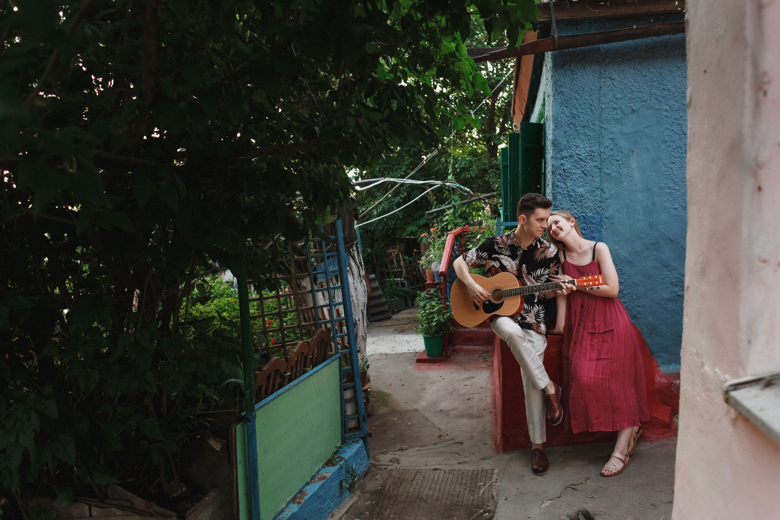 Любвь на Богудонии: Ваня и Таня в романтической фотосессии в Таганроге. Свадебный и семейный фотограф в Таганроге Бакарюк Антон