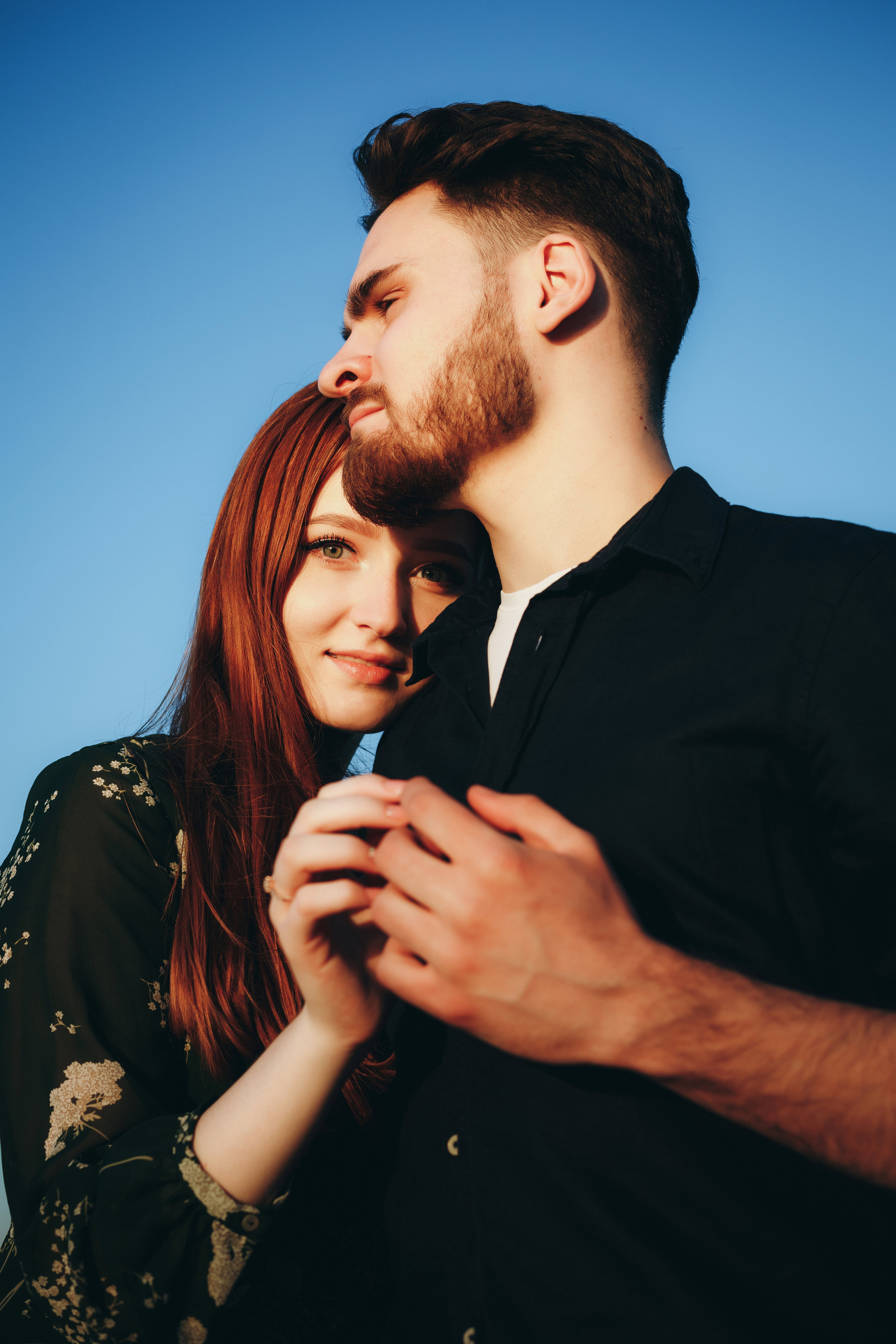 Никита и Соня в идиллической фотосессии на Беглицкой косе. Свадебный и семейный фотограф в Таганроге Бакарюк Антон