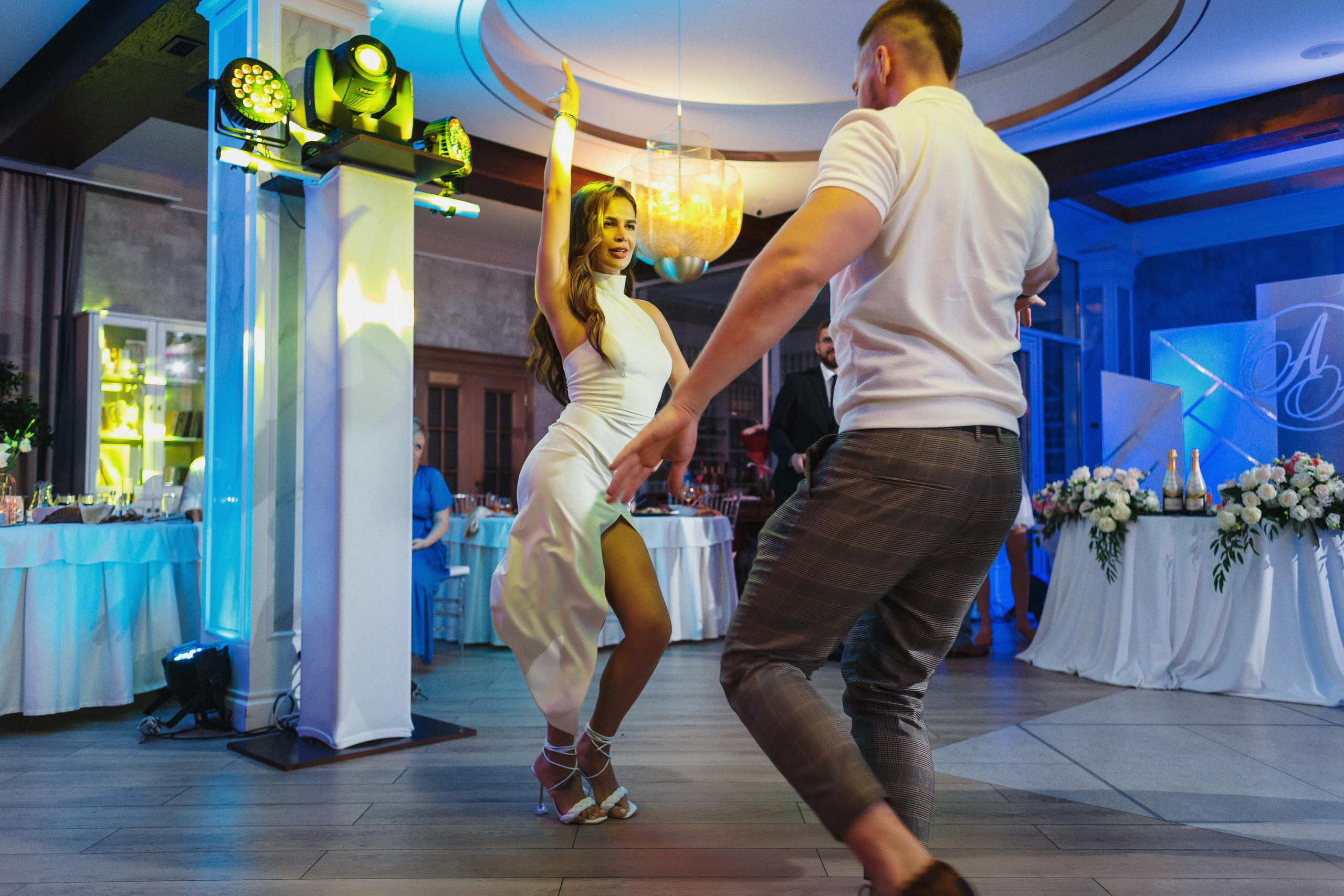 Свадьба Анастасии и Андрея в ресторане Golden Horse в Таганроге. Свадебный и семейный фотограф в Таганроге Бакарюк Антон