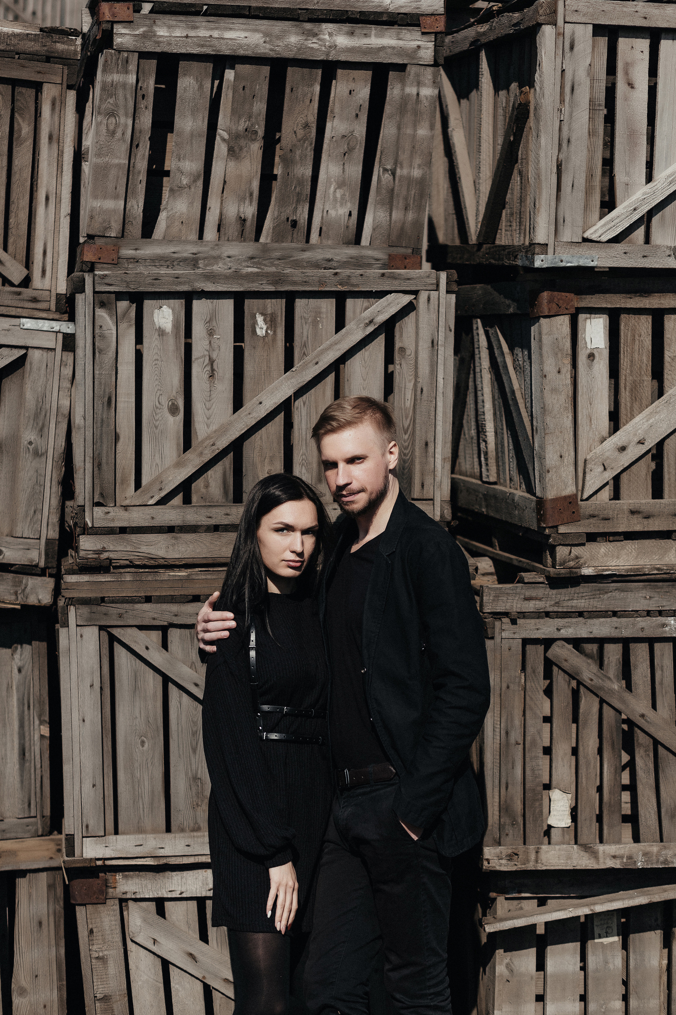 Парная фотосессия возле Замка Лакиера недалеко от Таганрога. Свадебный и семейный фотограф в Таганроге Бакарюк Антон