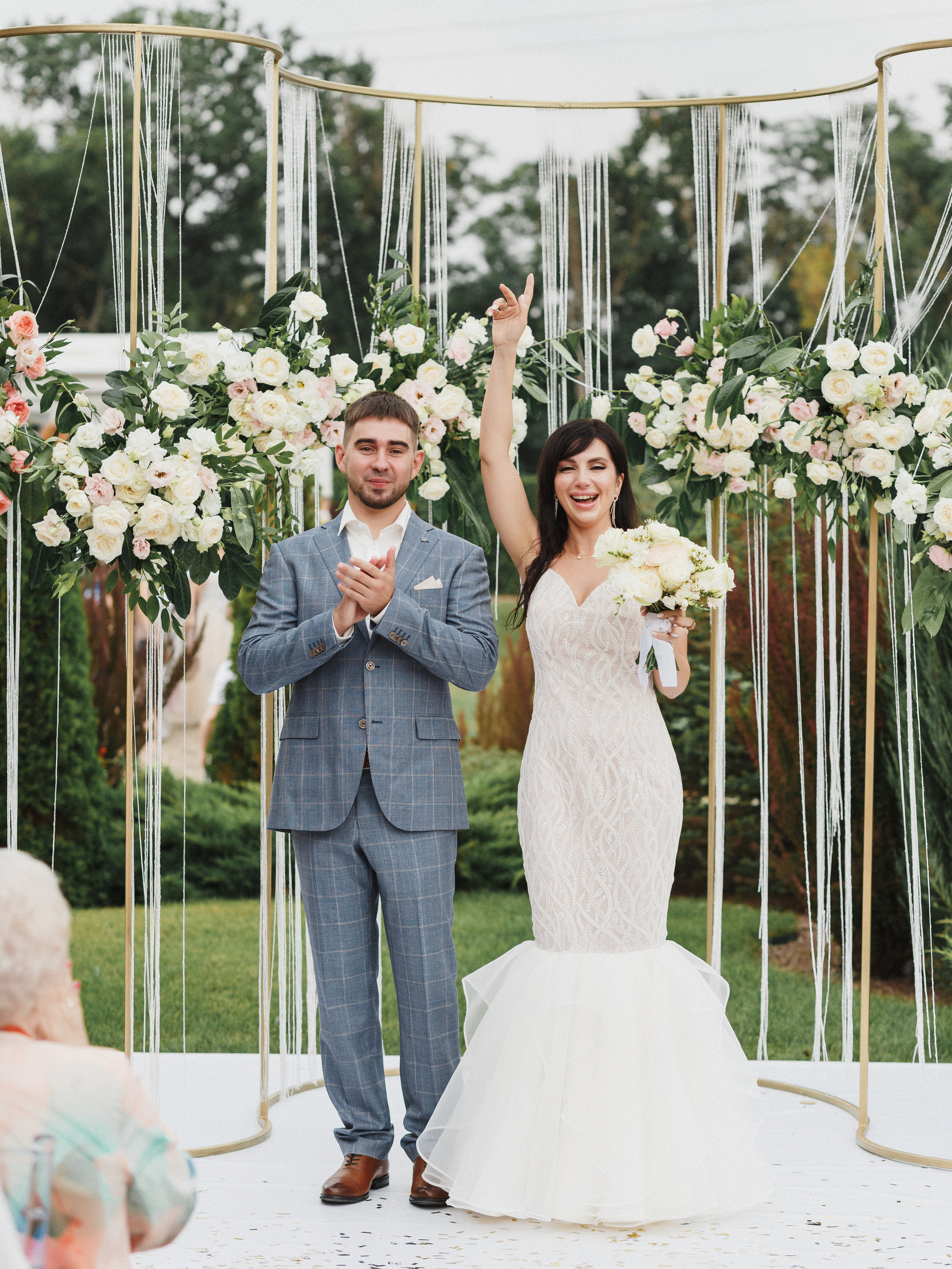 Свадьба Анастасии и Андрея в ресторане Golden Horse в Таганроге. Свадебный и семейный фотограф в Таганроге Бакарюк Антон