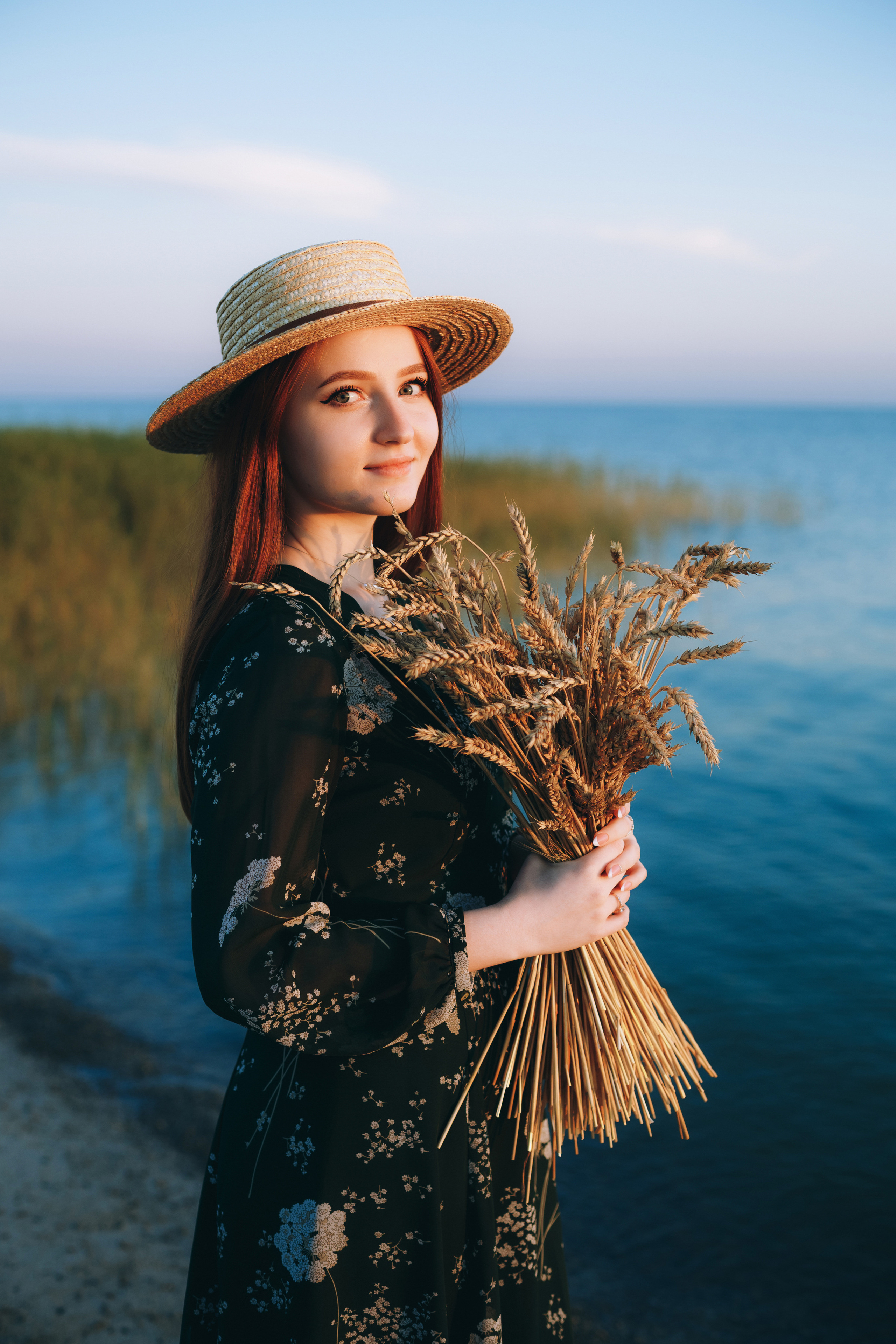 Никита и Соня в идиллической фотосессии на Беглицкой косе. Свадебный и семейный фотограф в Таганроге Бакарюк Антон