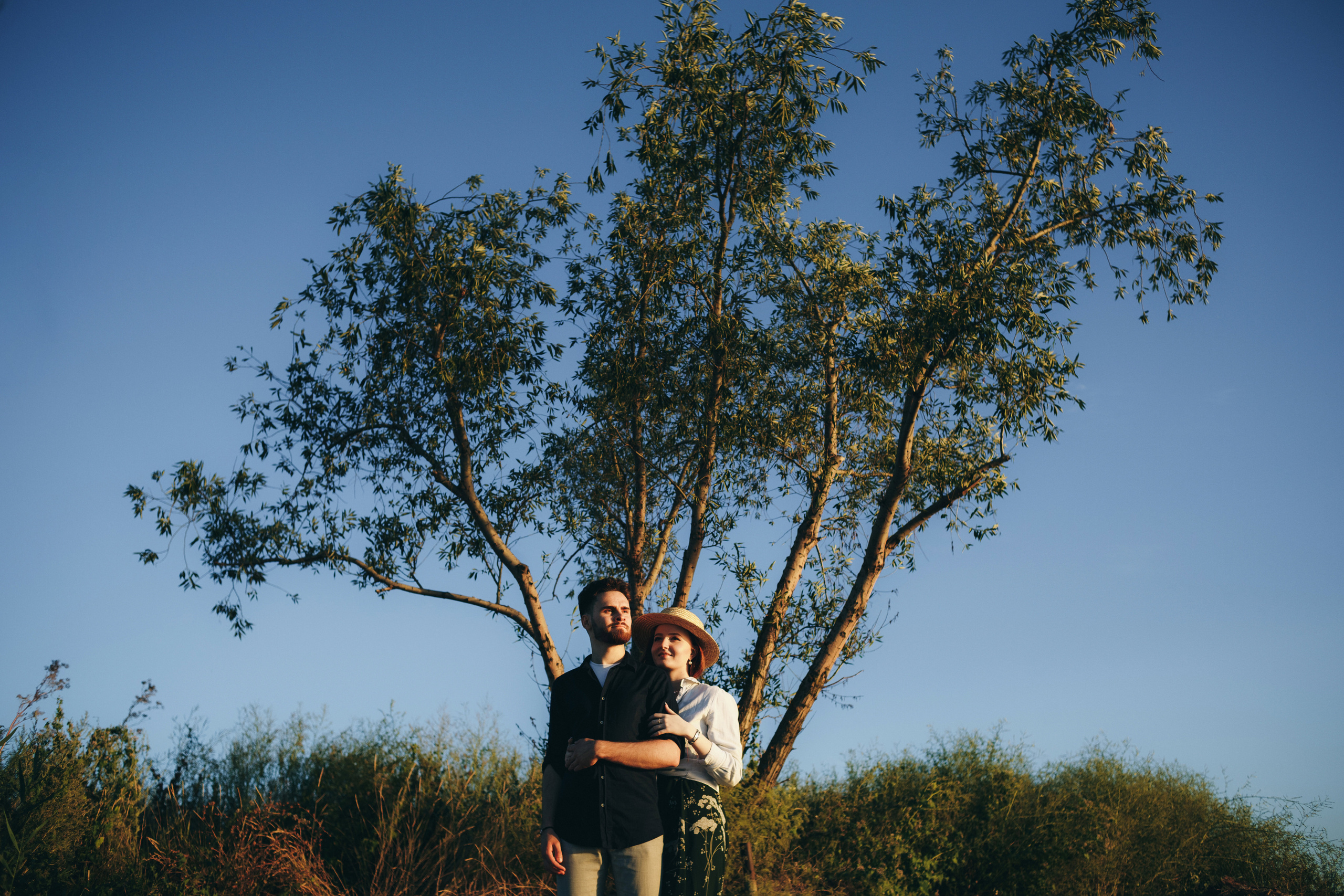 Никита и Соня в идиллической фотосессии на Беглицкой косе. Свадебный и семейный фотограф в Таганроге Бакарюк Антон