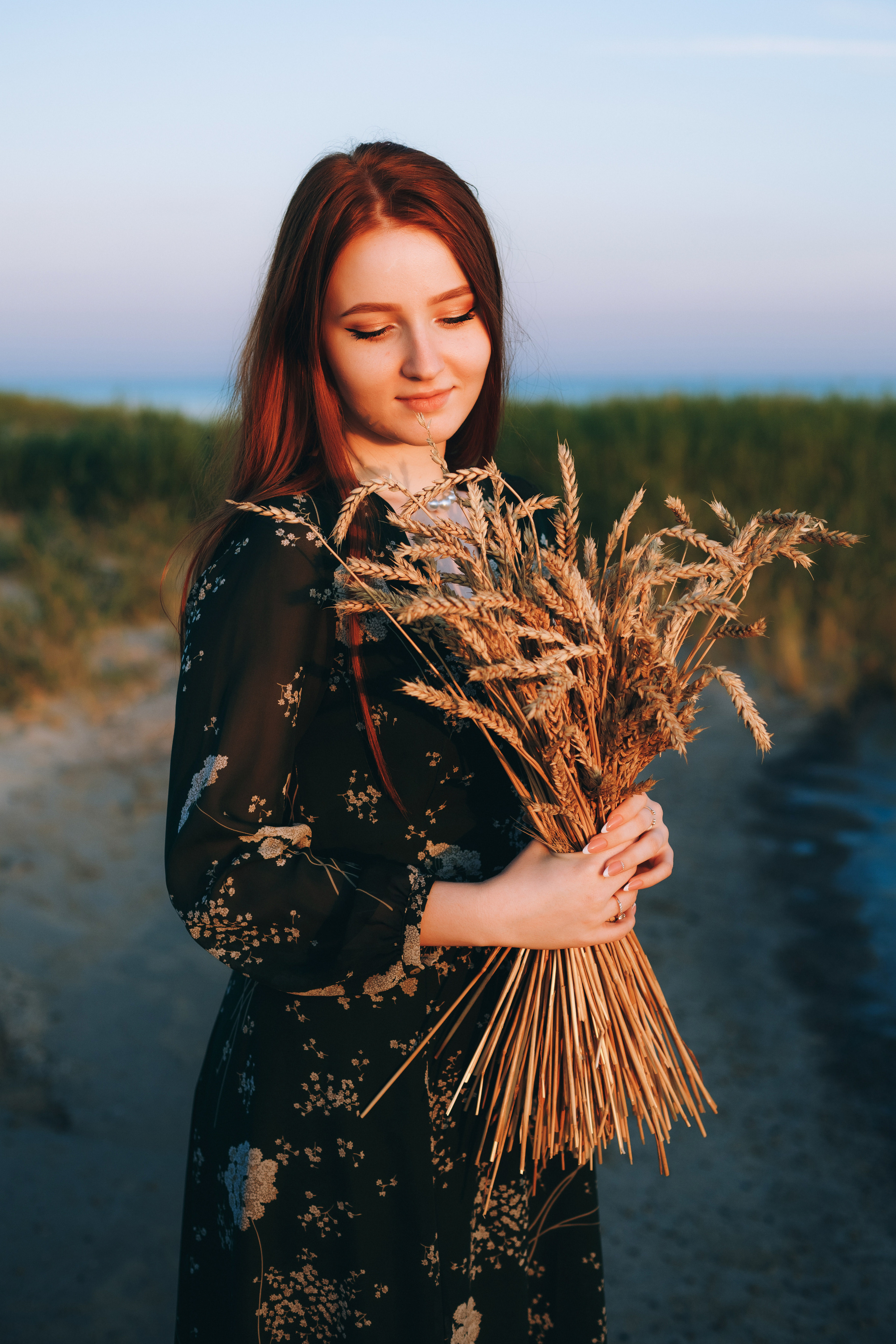 Никита и Соня в идиллической фотосессии на Беглицкой косе. Свадебный и семейный фотограф в Таганроге Бакарюк Антон