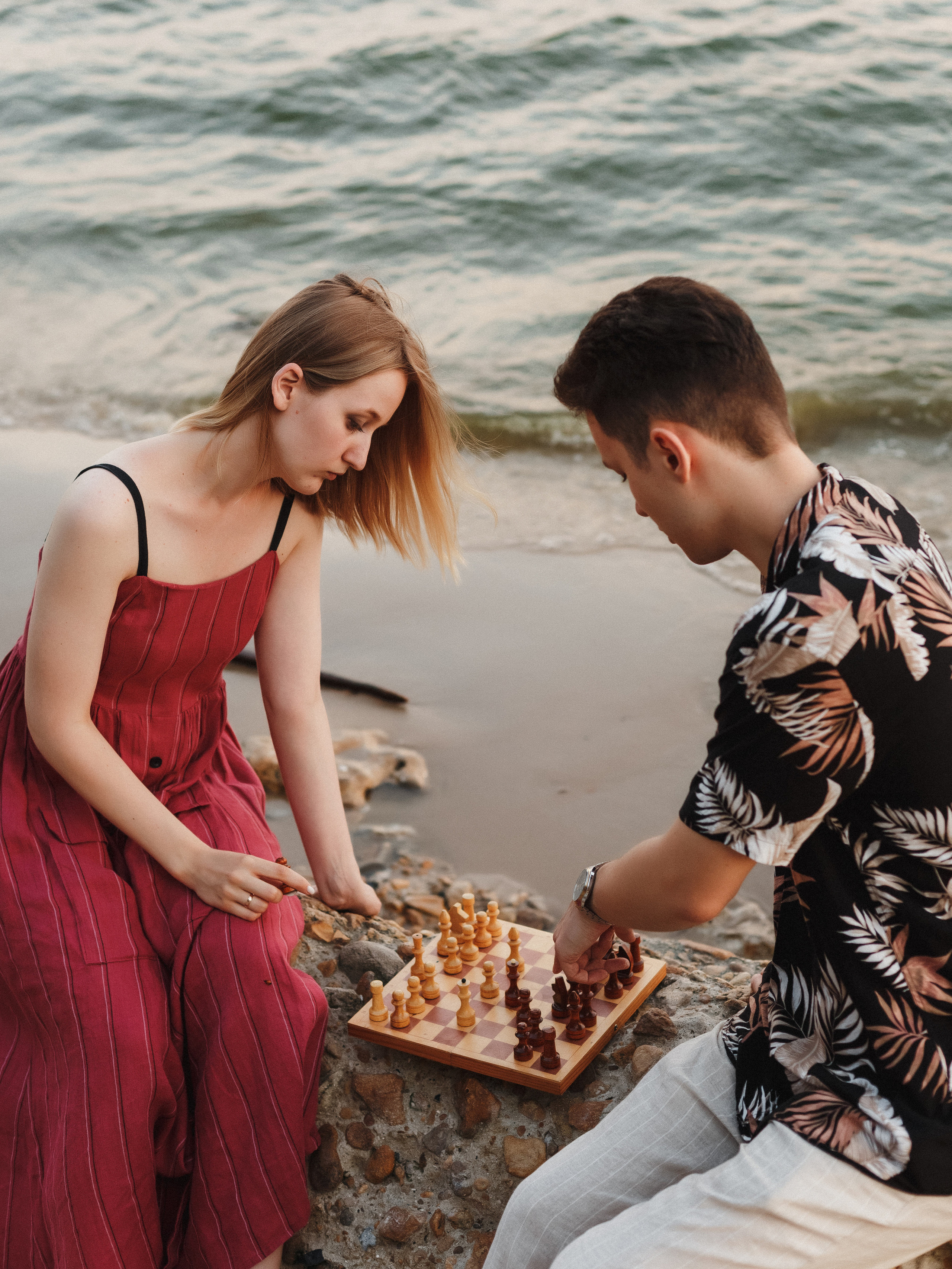 Любвь на Богудонии: Ваня и Таня в романтической фотосессии в Таганроге. Свадебный и семейный фотограф в Таганроге Бакарюк Антон