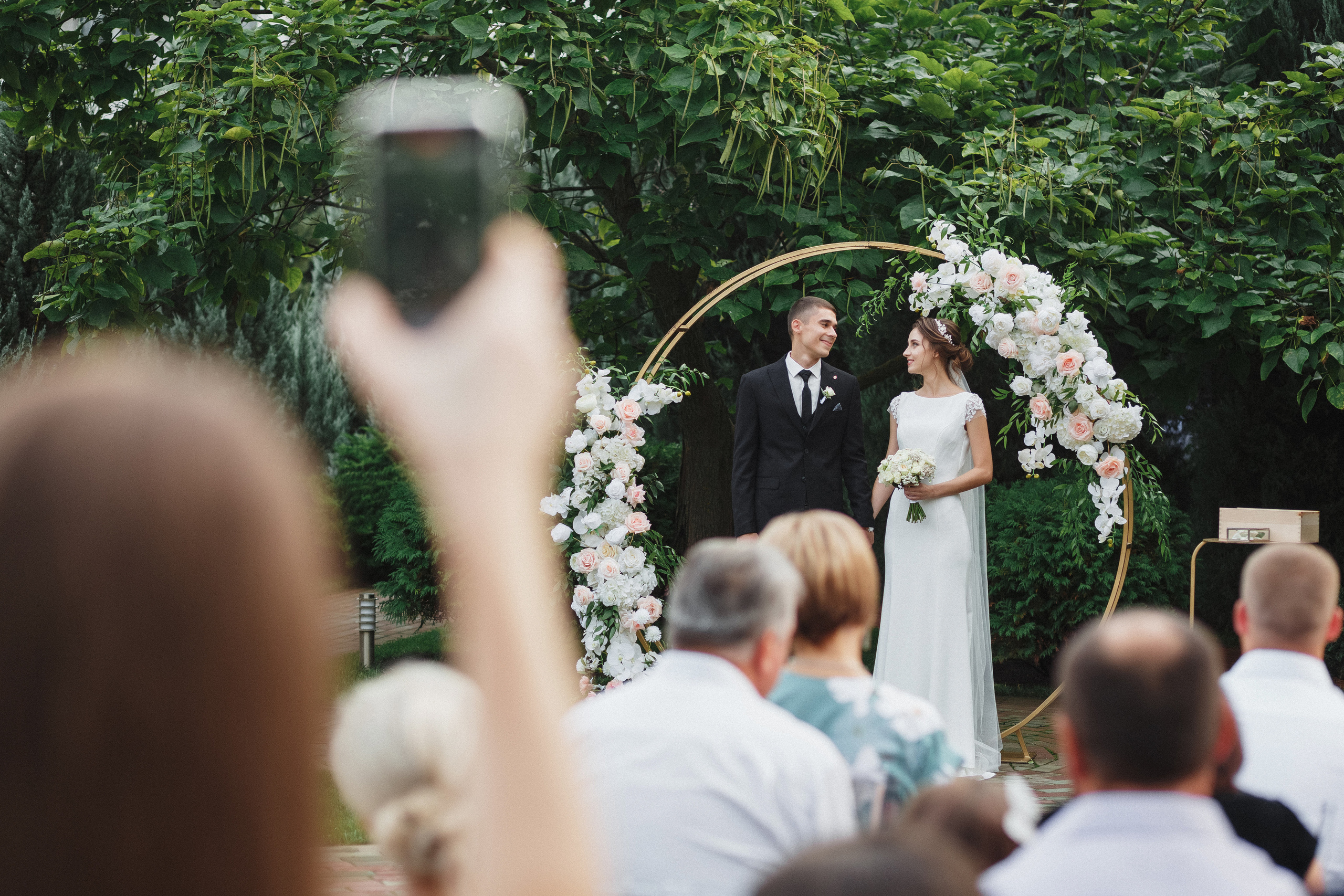Свадебная фотосъемка Сергея и Натальи в Ростове-на-Дону, Жардин. Свадебный и семейный фотограф в Таганроге Бакарюк Антон